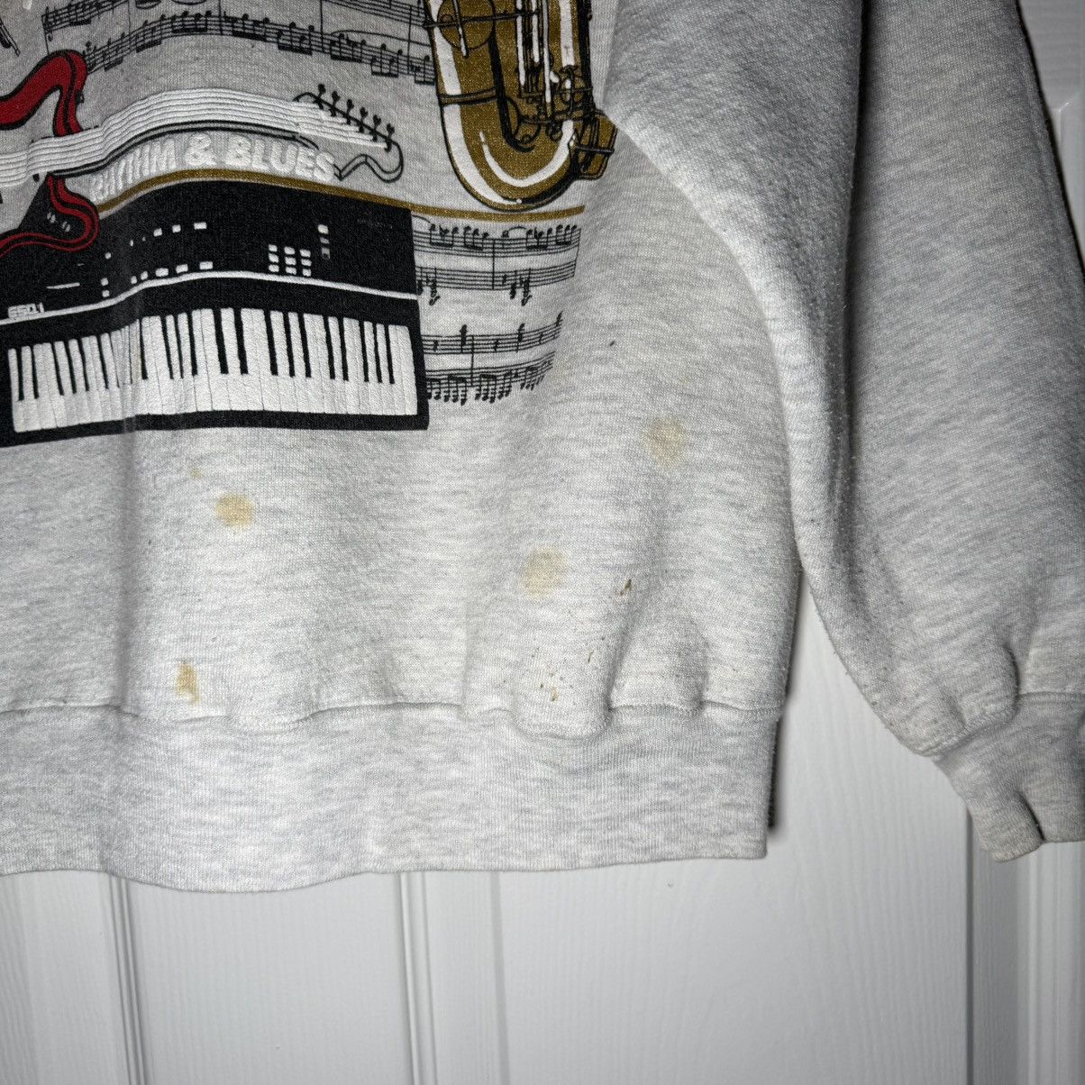 Vintage Vintage New Orleans Music Sweater Sz Med Size US M / EU 48-50 / 2 - 2 Thumbnail
