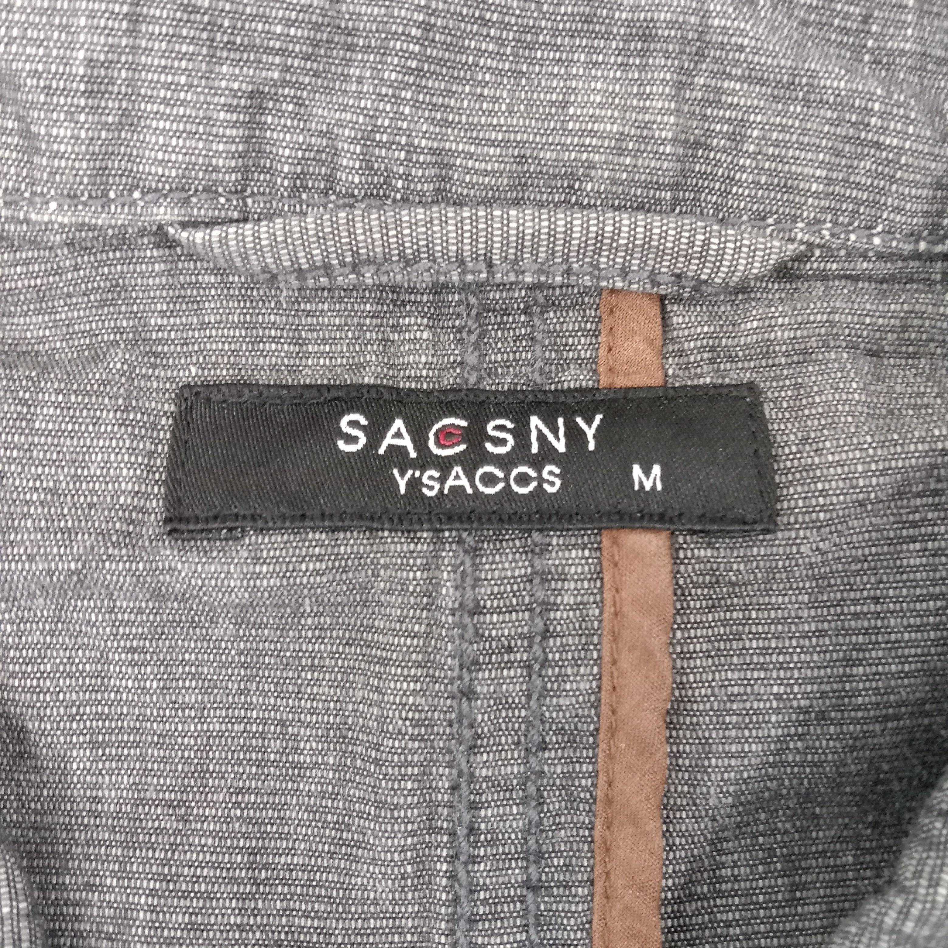 Yohji Yamamoto Sacsny Y'saccs by Yohji Yamamoto Designer Custom Art Jacket Size US M / EU 48-50 / 2 - 5 Thumbnail
