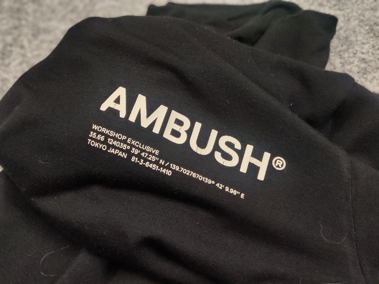 Ambush Design Ambush Japan jersey workshop turtleneck black long sleeve Size S / US 4 / IT 40 - 14 Thumbnail
