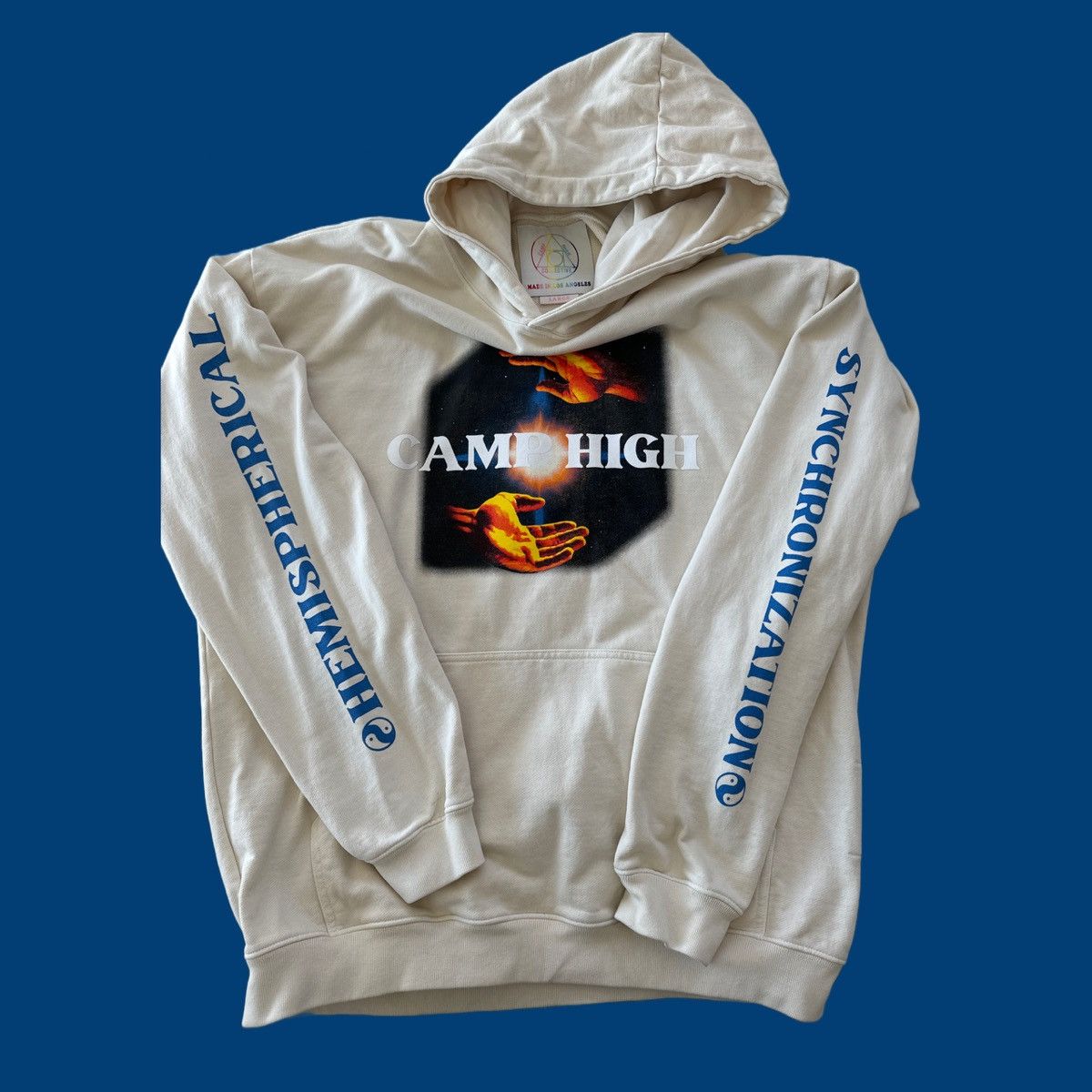 image of Camp High - Hemispherical Synchronization in White, Men's (Size Large)