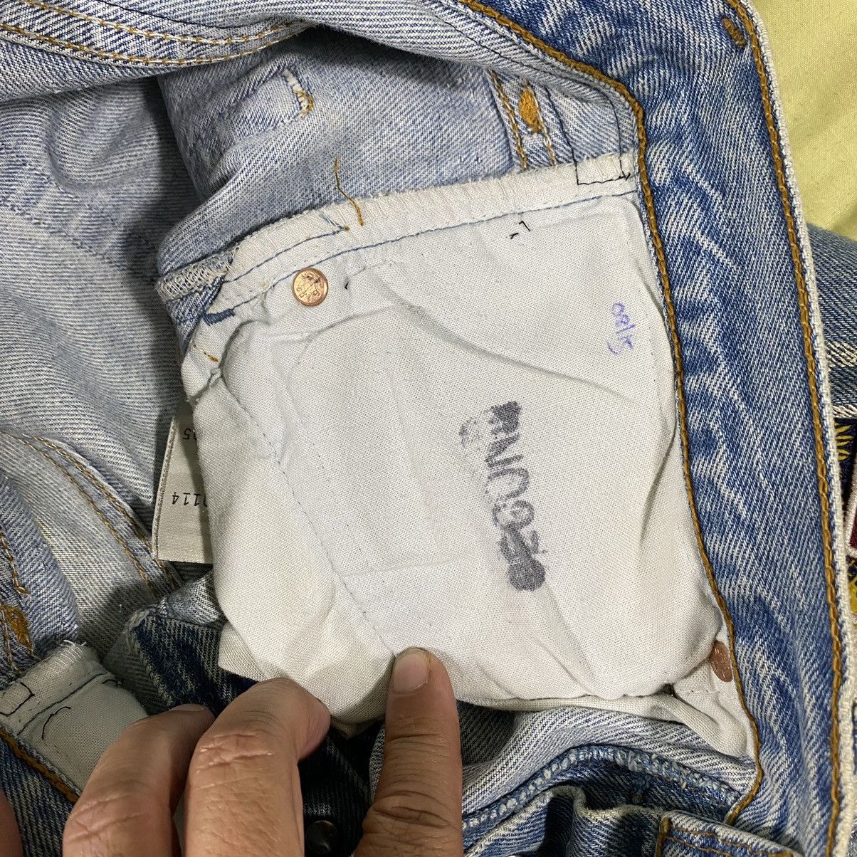 Levi's × Levi's Vintage Clothing × Vintage Vintage Levis 501 Denim Size US 32 / EU 48 - 14 Thumbnail