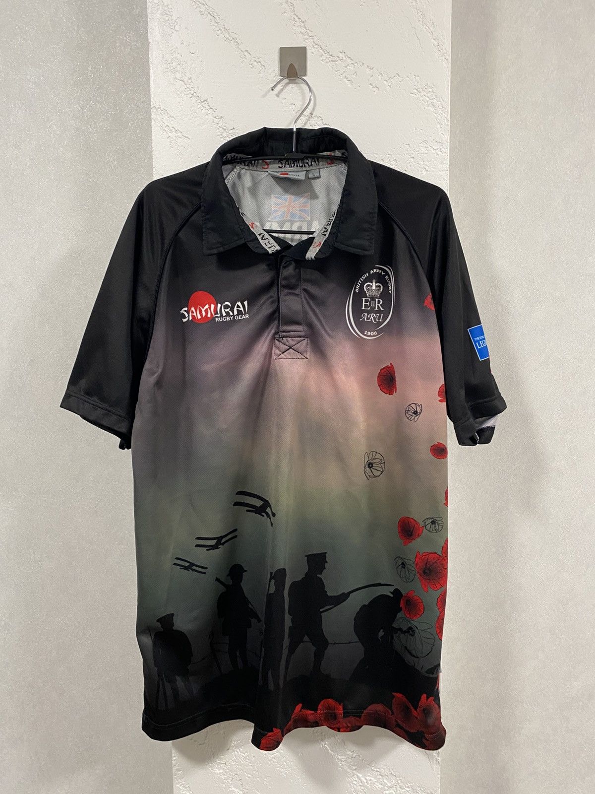 Other British Army Rugby Union 2012-2013 Jersey Samurai Shirt Sz:L Size US L / EU 52-54 / 3 - 1 Thumbnail