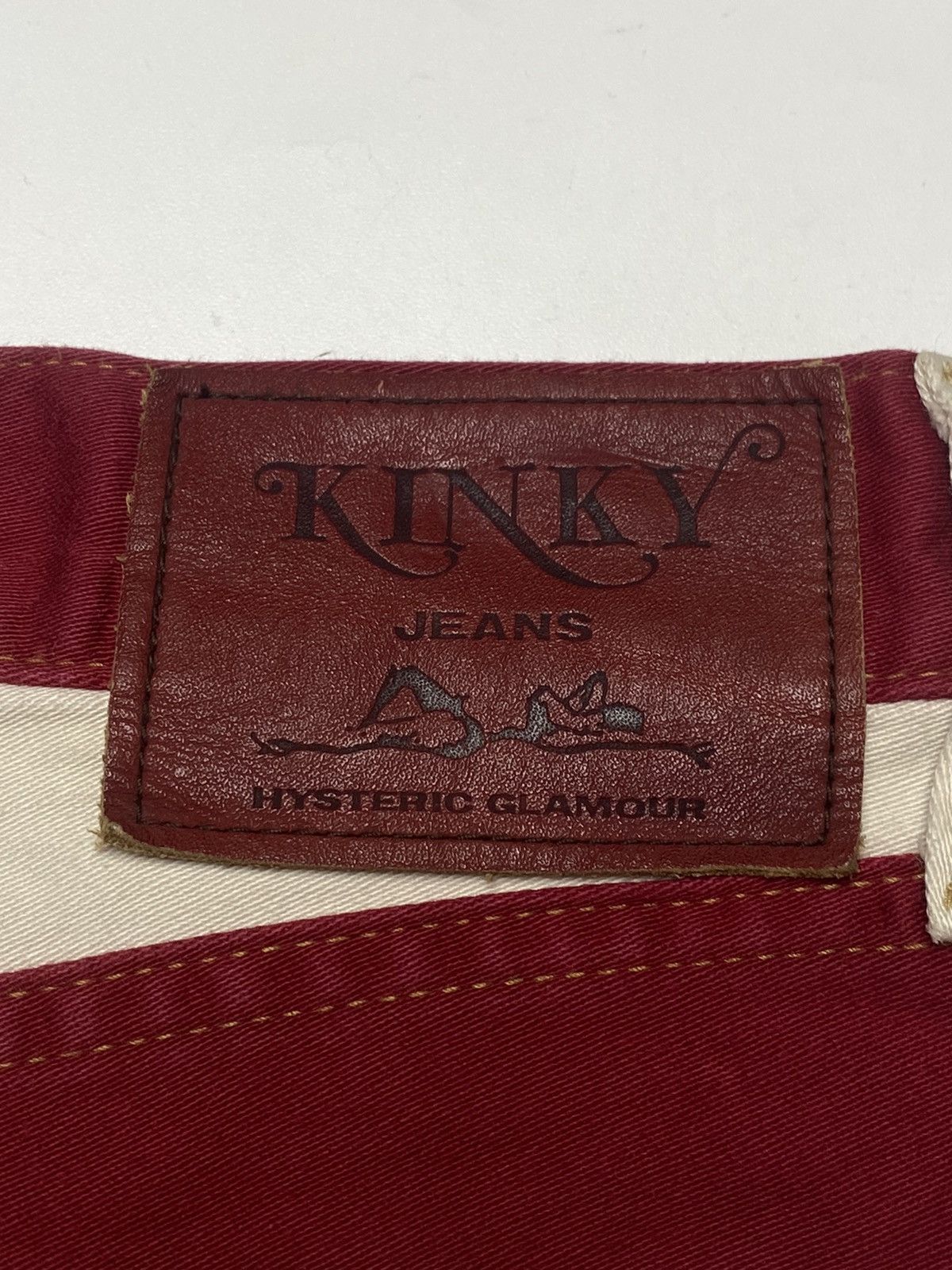 Hysteric Glamour 1990s Hysteric Glamour Kinky - Iconic Short Star Denim Size US 29 - 3 Thumbnail
