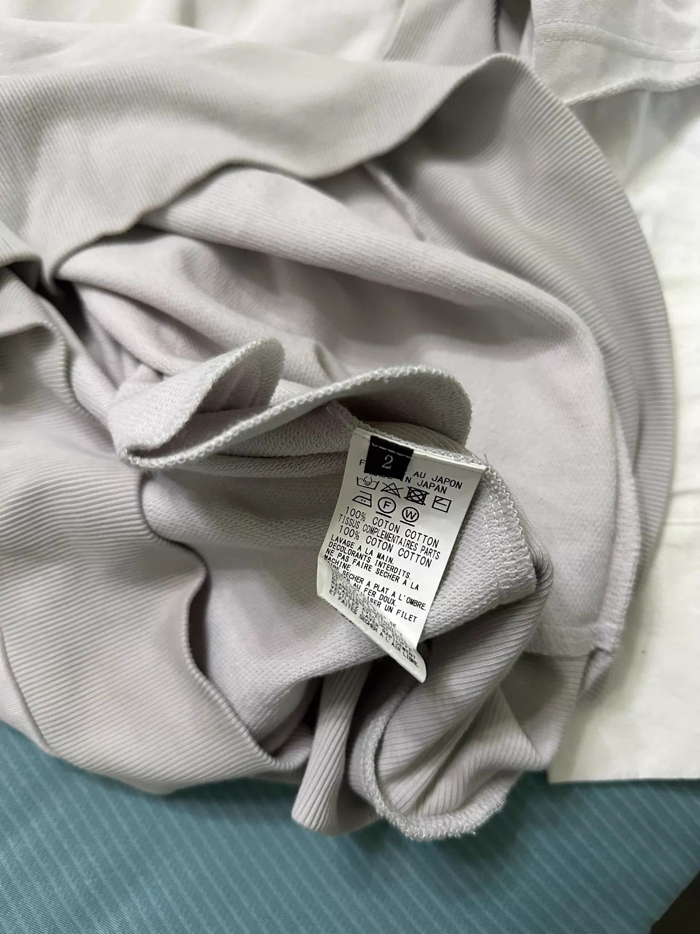 Yohji Yamamoto Yohji Yamamoto colorblocked layered sweatshirt dress Size US M / EU 48-50 / 2 - 4 Thumbnail