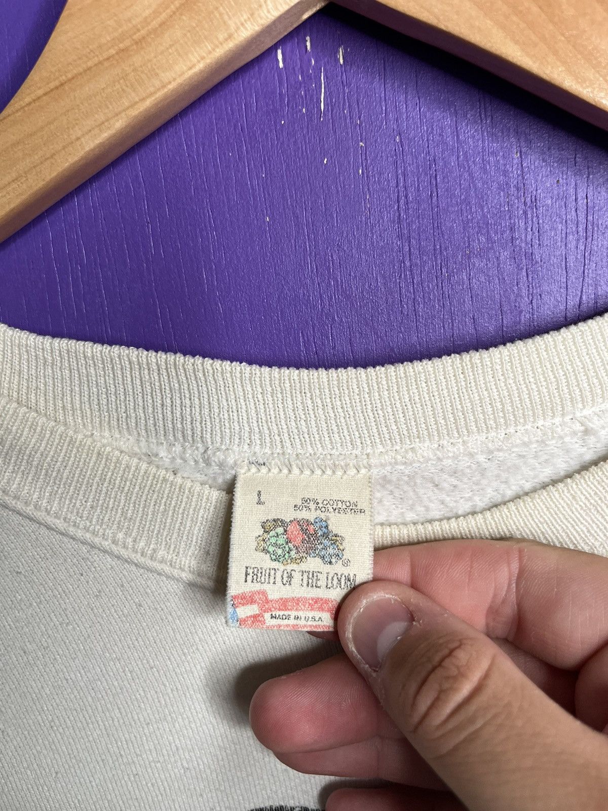 NFL × Vintage Vintage 1989 Minnesota Vikings defense team sweatshirt Size US M / EU 48-50 / 2 - 4 Thumbnail