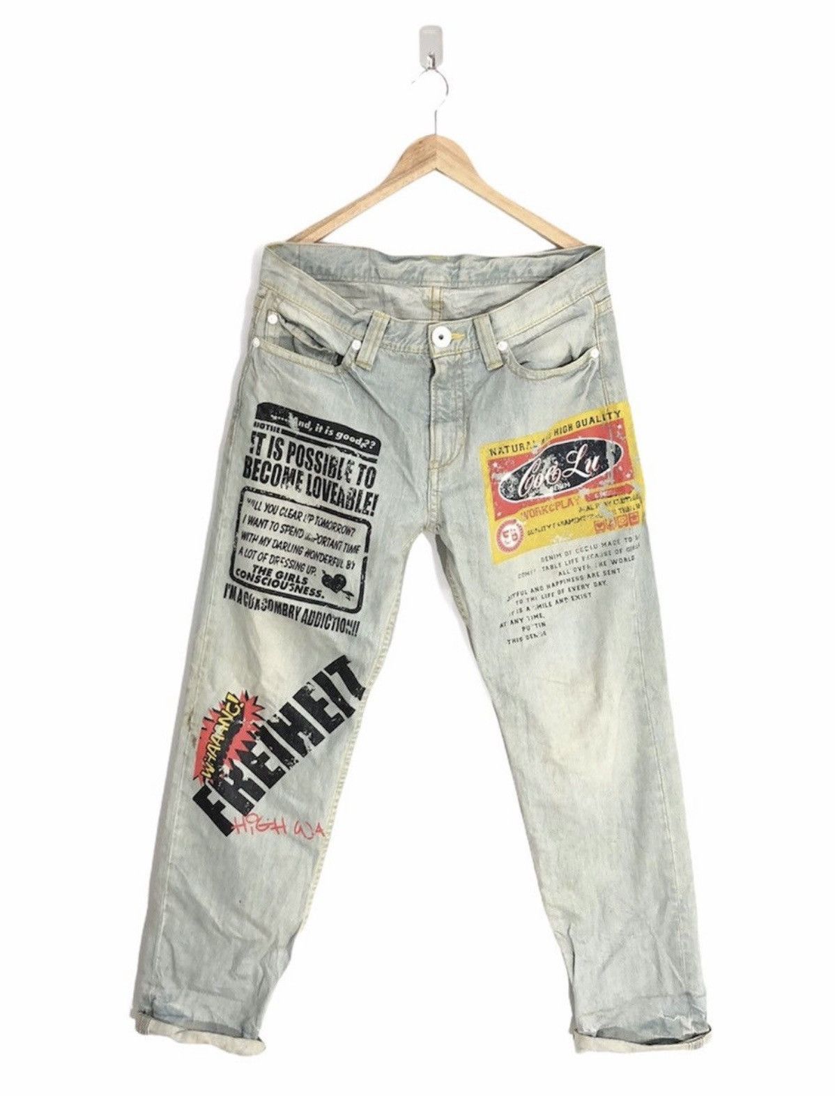 Hysteric Glamour CO & LU DENIM SELVEDGE/FREHEIT/PLAY GAME Size US 36 / EU 52 - 1 Thumbnail