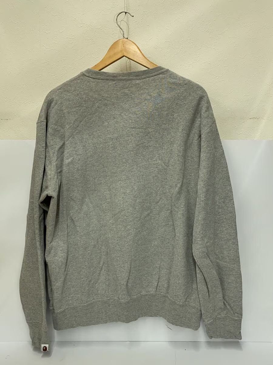 Bape A Bathing Ape Tiger Print Cotton Sweatshirt Gray Size US L / EU 52-54 / 3 - 2 Thumbnail