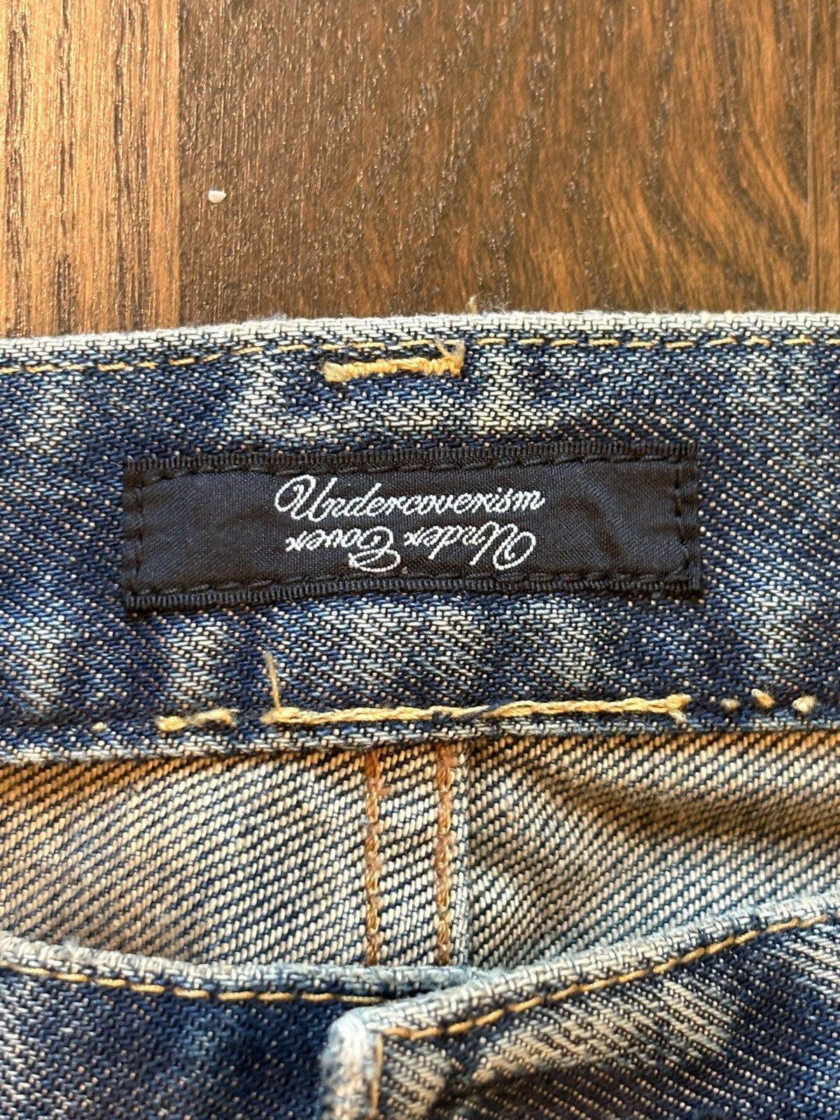 Undercover Undercover 68 Blue Yarn Denim Size US 32 / EU 48 - 5 Thumbnail