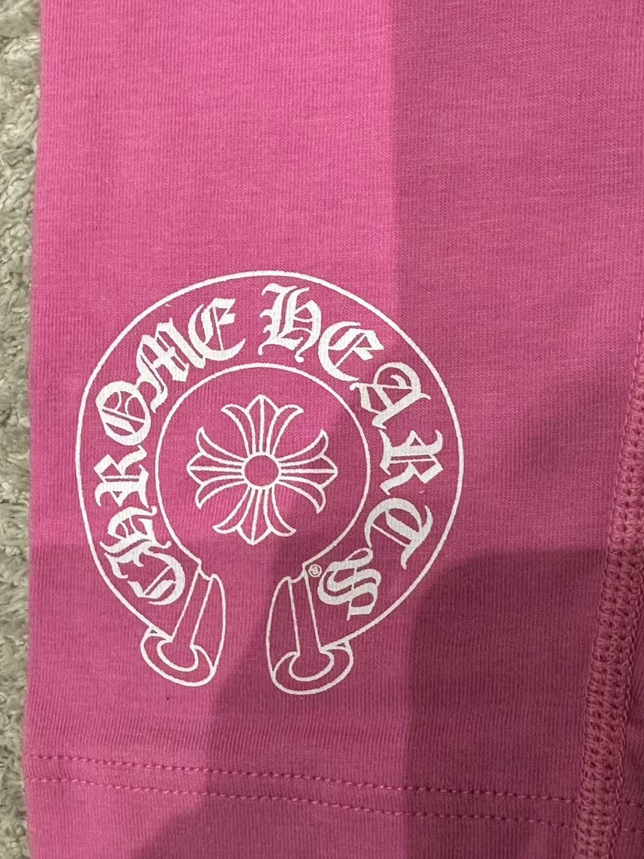 Chrome Hearts Chrome Hearts Pink Horseshoe Logo Stretch Leggings Size 27" / US 4 / IT 40 - 3 Thumbnail