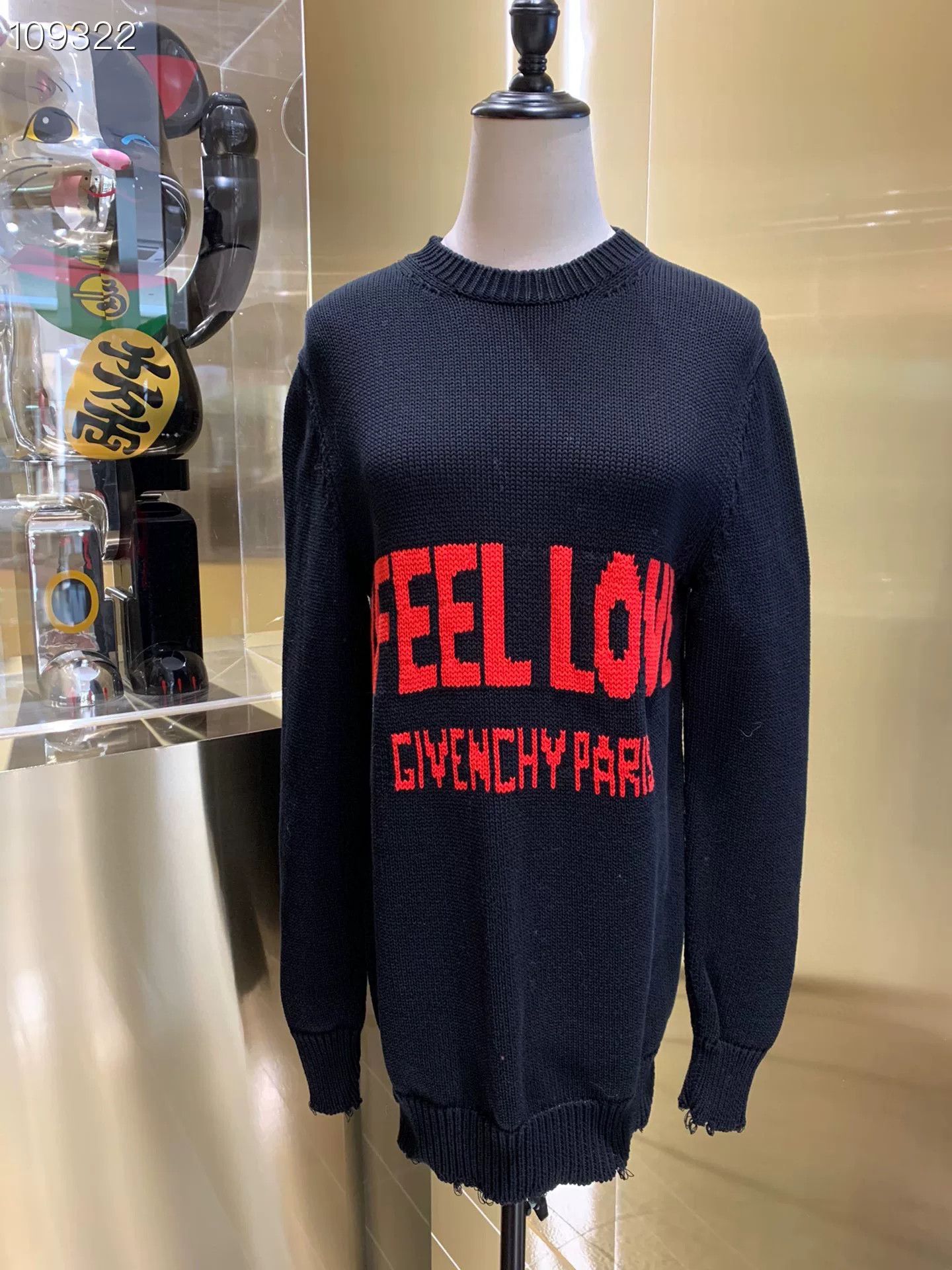 Givenchy Givenchy Black Sweater XS Size US XS / EU 42 / 0 - 1 Thumbnail