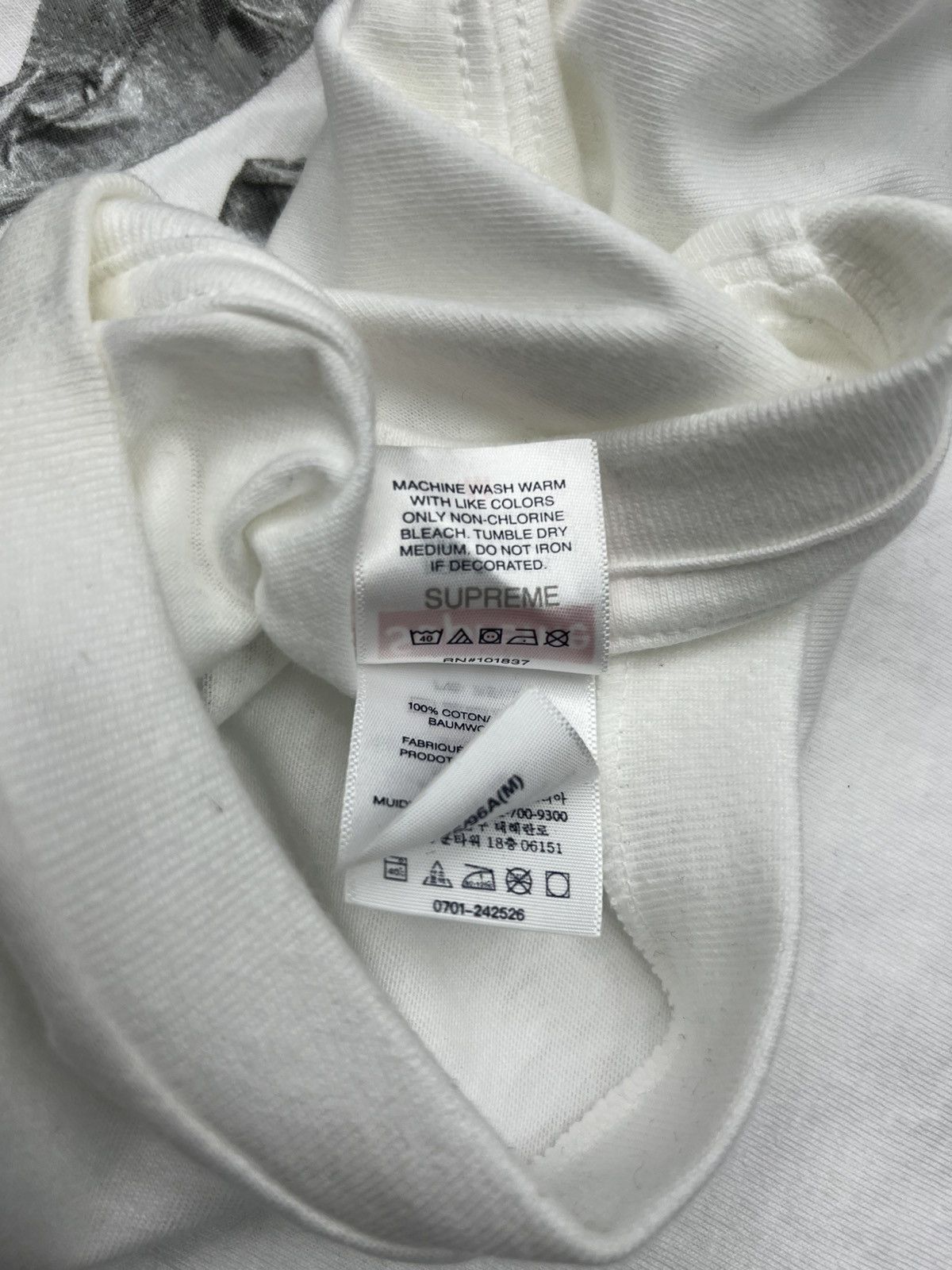 Supreme Supreme Tape T-Shirt Size US M / EU 48-50 / 2 - 4 Thumbnail