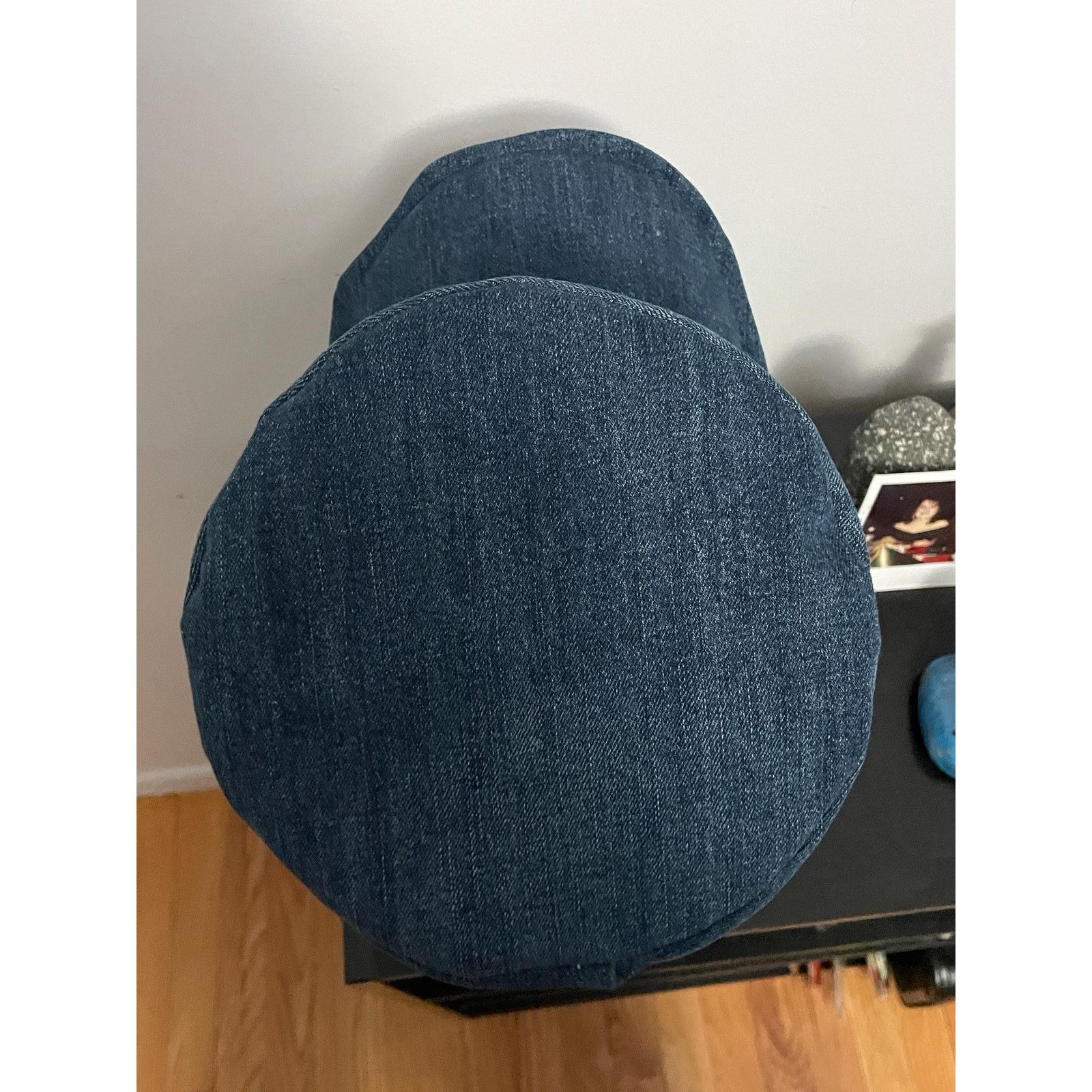 Other Handmade Denim Cap Small, Imperfect Artisan Piece, OOAK Size ONE SIZE - 7 Thumbnail