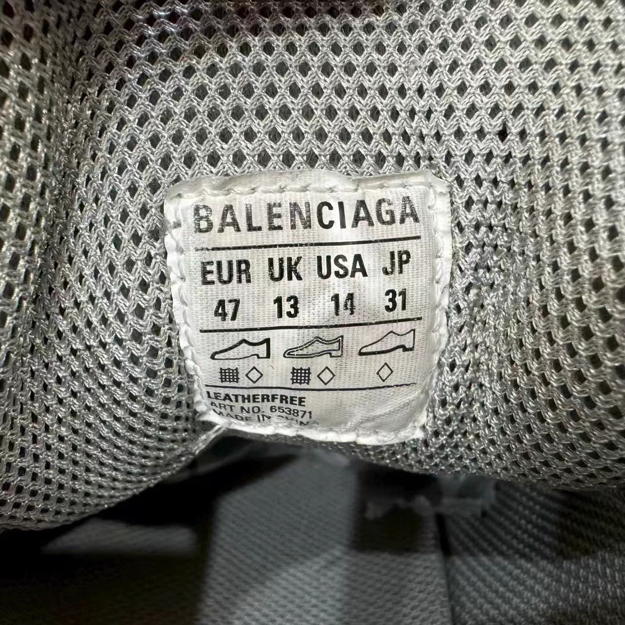 Balenciaga Balenciaga X-Pander Blue Distressed 47 Sneakers Size US 14 / EU 47 - 7 Thumbnail