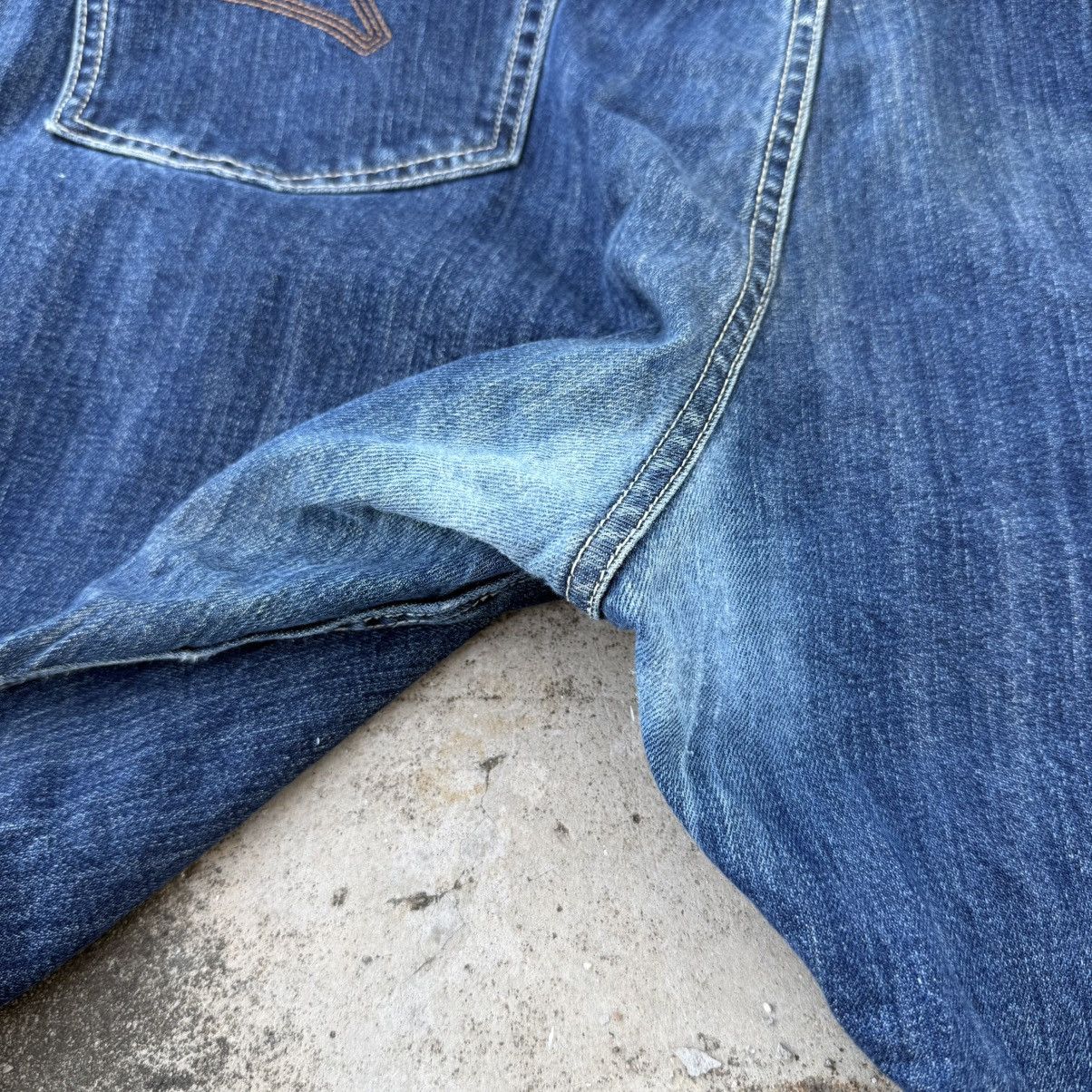 Japanese Brand VINTAGE DANIEL DODD FADED JEAN DENIM PANTS Size US 44 / EU 60 - 11 Thumbnail