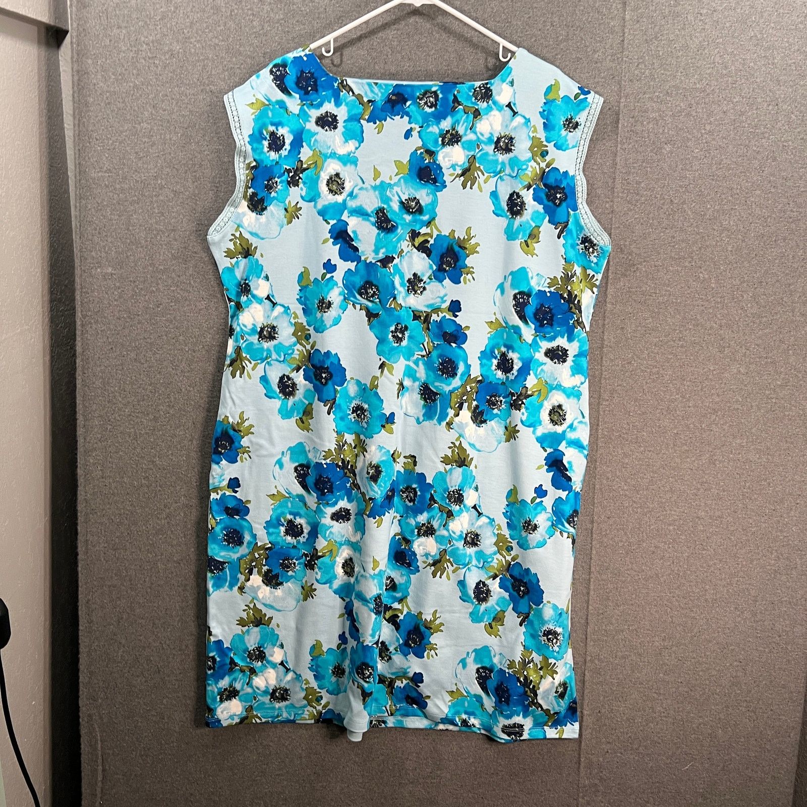 Other Isaac Mizrahi Live! Regular Printed Ponte Shift Dress Size XL / US 12-14 / IT 48-50 - 2 Thumbnail