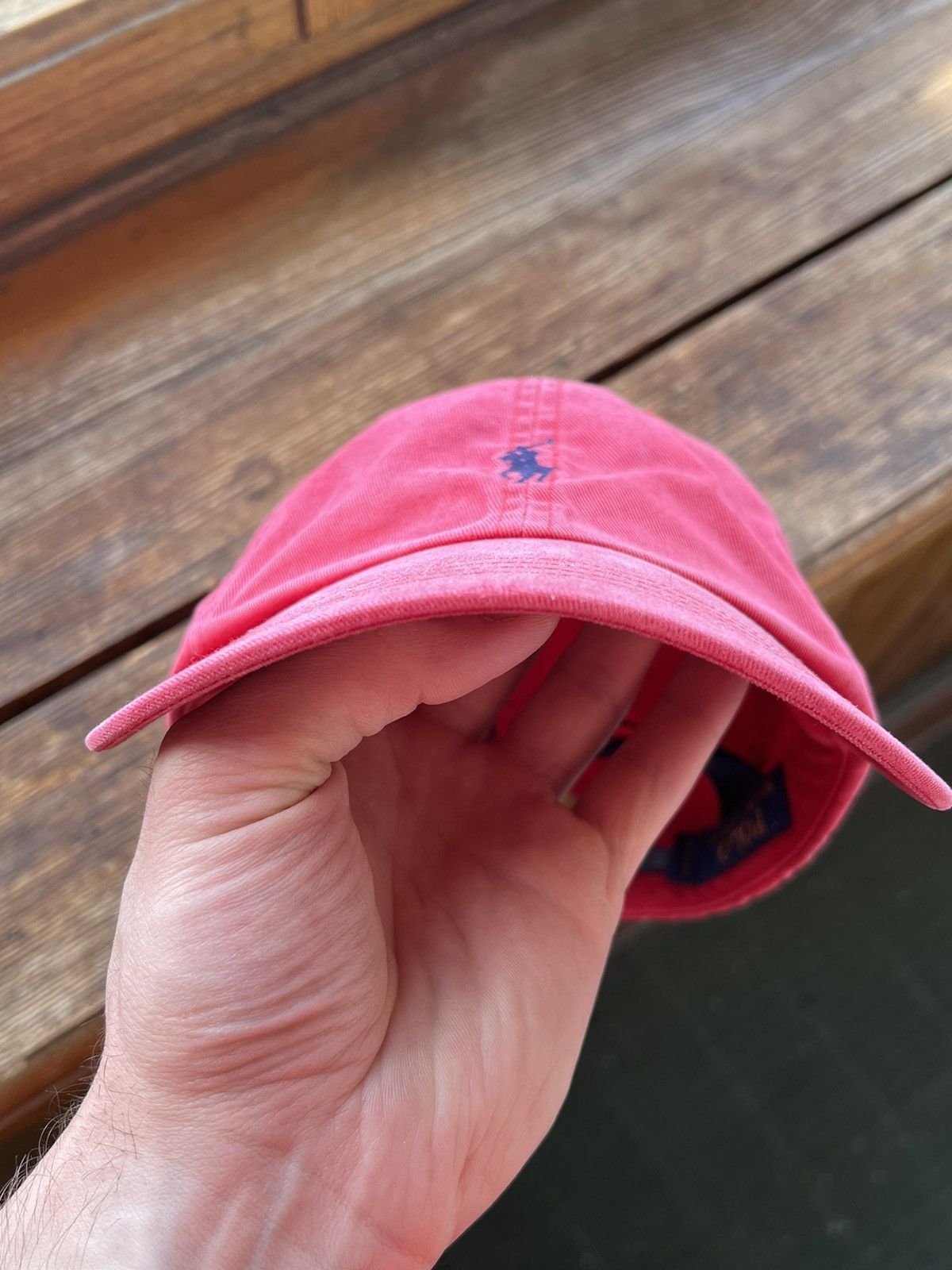 Polo Ralph Lauren Y2K Polo Ralph Lauren Hat Distressed faded Size ONE SIZE - 14 Thumbnail