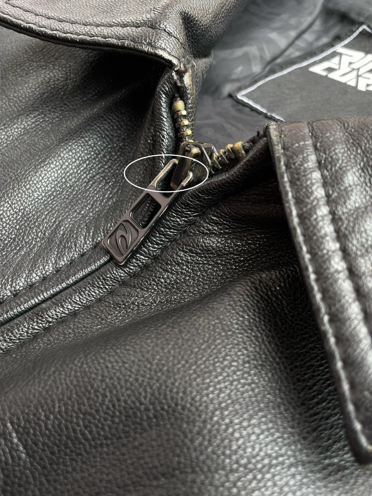 Rip Curl Rip Curl: Tanned Leather Zip-Jacket: Cherveau Lambskin Size US L / EU 52-54 / 3 - 9 Thumbnail