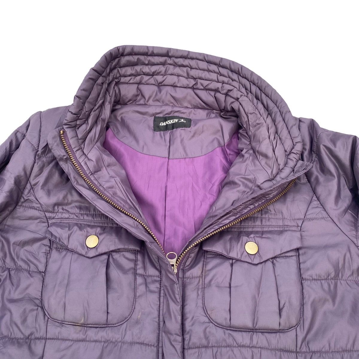 Japanese Brand Danskin multipocket parka puffer jacket Size M / US 6-8 / IT 42-44 - 5 Thumbnail