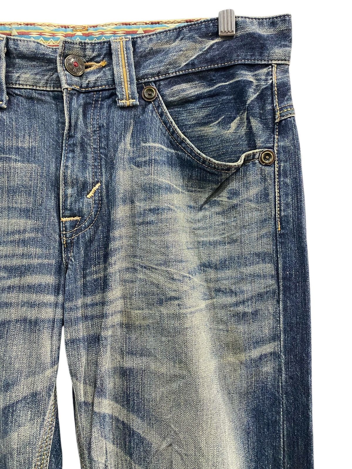 Edwin × Vintage Vintage EDWIN XV Blue Jeans Size US 34 / EU 50 - 3 Thumbnail