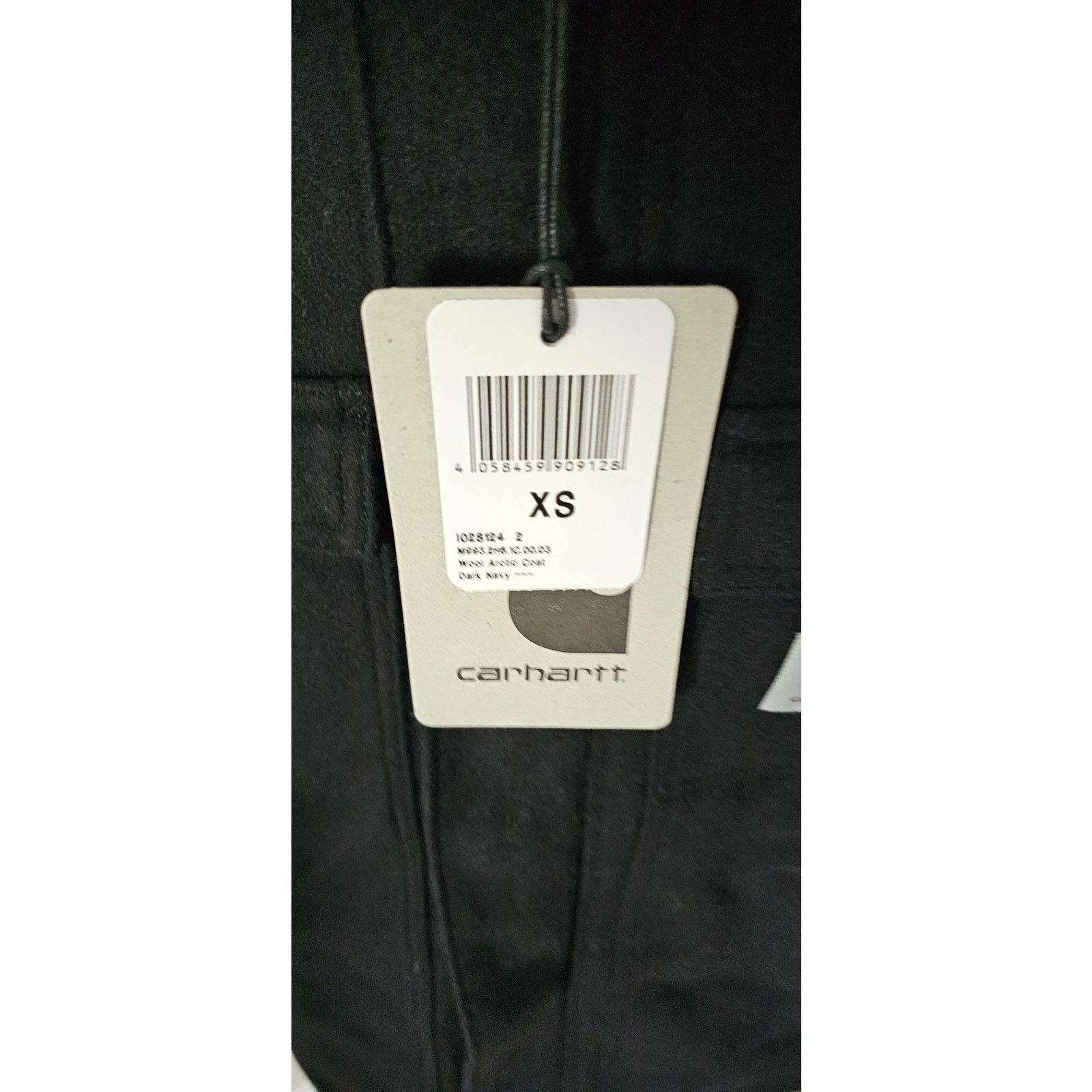 Carhartt Wip NWT Carhartt WIP Dark Navy Wool Arctic Coat in Men's XS Size US S / EU 44-46 / 1 - 2 Thumbnail