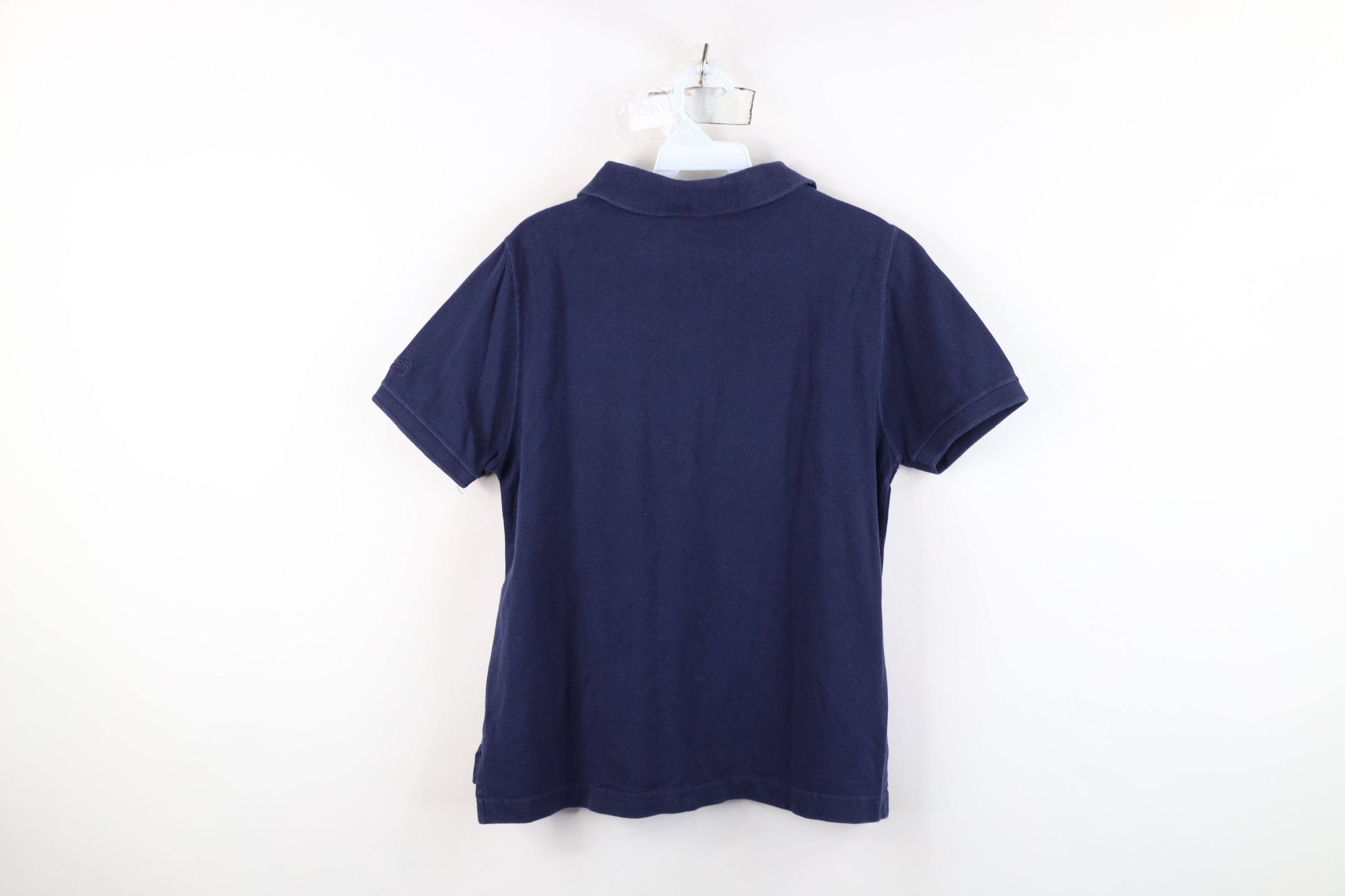 Reebok Vintage 90s Reebok Spell Out Collared Golf Polo Shirt Blue Size M / US 6-8 / IT 42-44 - 12 Thumbnail