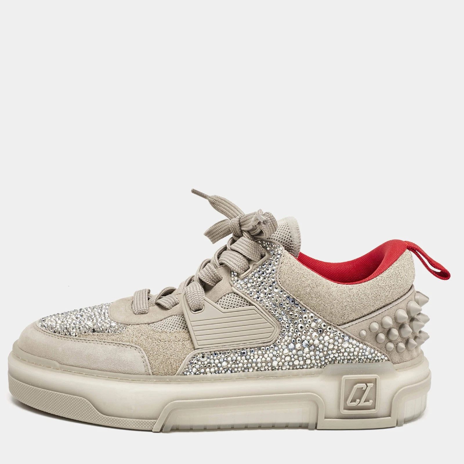 Christian Louboutin o1bcso1str0326 Sneakers in Beige Size US 11.5 / EU 44-45 - 6 Thumbnail