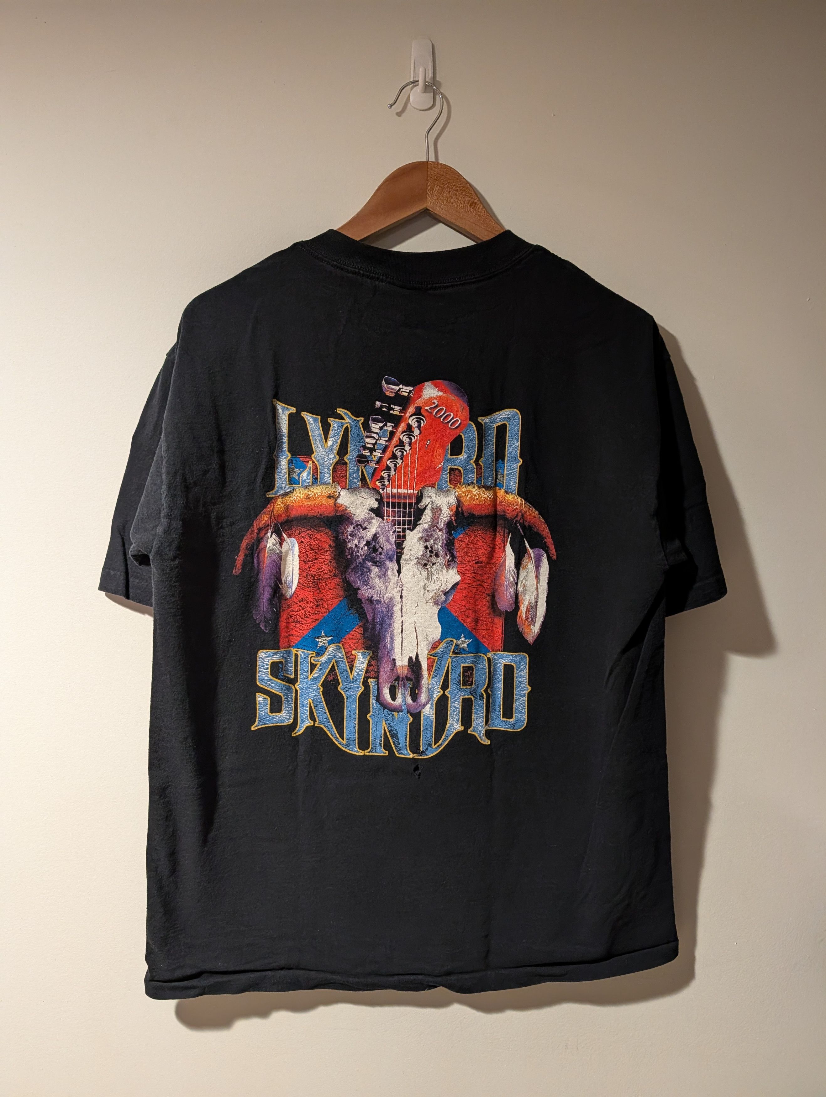 Band Tees Vintage 2000 Lynyrd Skynyrd Band Tour Black Large T-Shirt Size US L / EU 52-54 / 3 - 4 Thumbnail