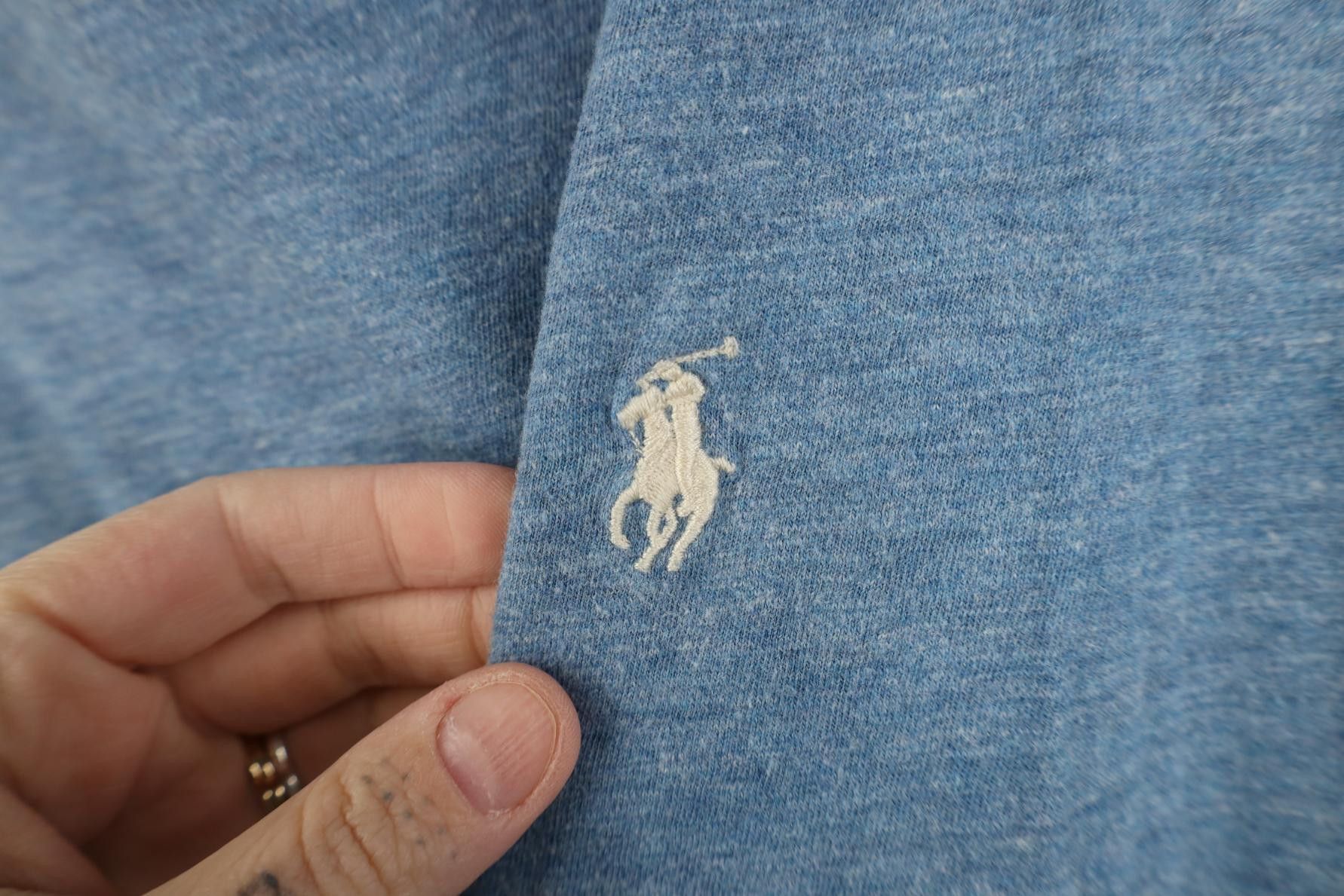 Polo Ralph Lauren Vintage Y2K Ralph Lauren Jersey Short Sleeve V-Neck T-Shirt Size US XL / EU 56 / 4 - 4 Thumbnail