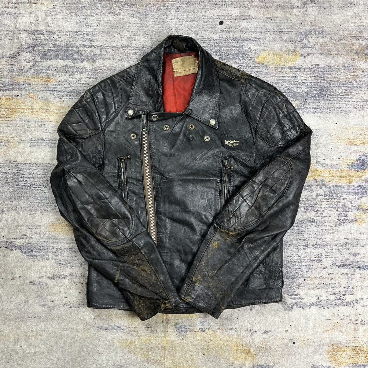 Lewis Leathers Vintage 60s Lewis leather lighting no 391 leather jacket Size US L / EU 52-54 / 3 - 7 Thumbnail