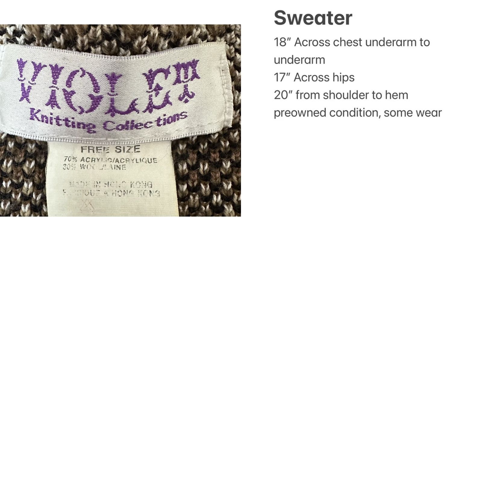 Vintage VINTAGE Wool Blend Knit Vest Button Front Hippy Ethnic Reindeer Size S/M Womens Size S / US 4 / IT 40 - 8 Thumbnail