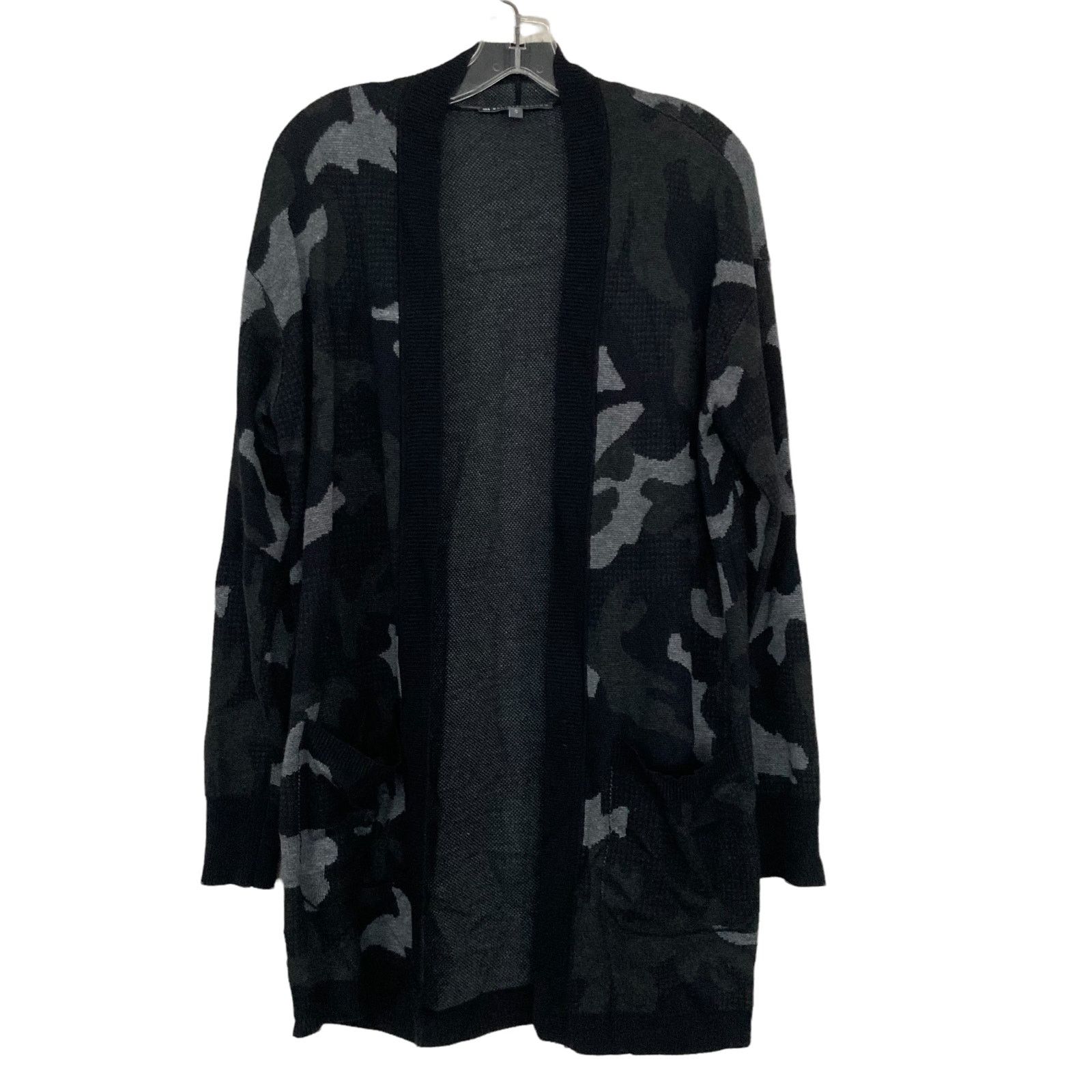 Other Elliott Lauren Black Gray Camo Cardigan Sz S Size S / US 4 / IT 40 - 1 Thumbnail