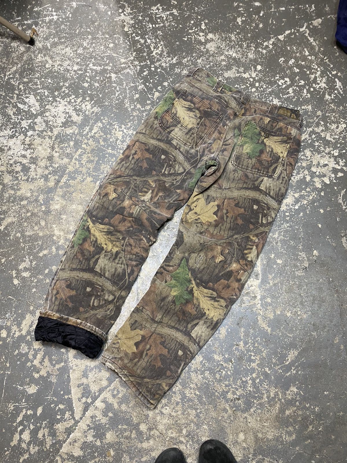 Realtree × Vintage Vintage Cabbelas Insulated Denim Camo Baggy Pants Camo Size US 36 / EU 52 - 2 Thumbnail