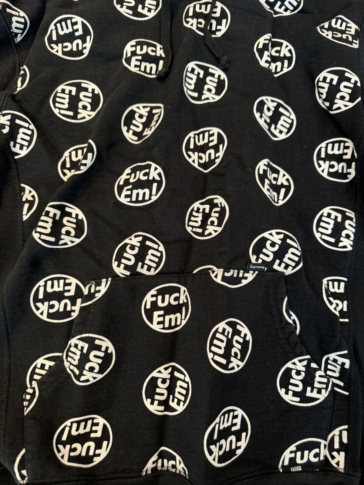 Supreme F*ck em! Supreme Hoodie Size US M / EU 48-50 / 2 - 3 Thumbnail