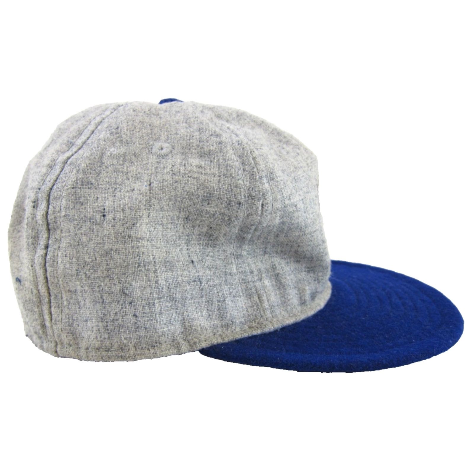 Ebbets Field Flannels VTG Ebbets Field Flannels Grey Blue Wool Havana Cubans Baseball Cap Hat 7 1/4 Size ONE SIZE - 3 Thumbnail