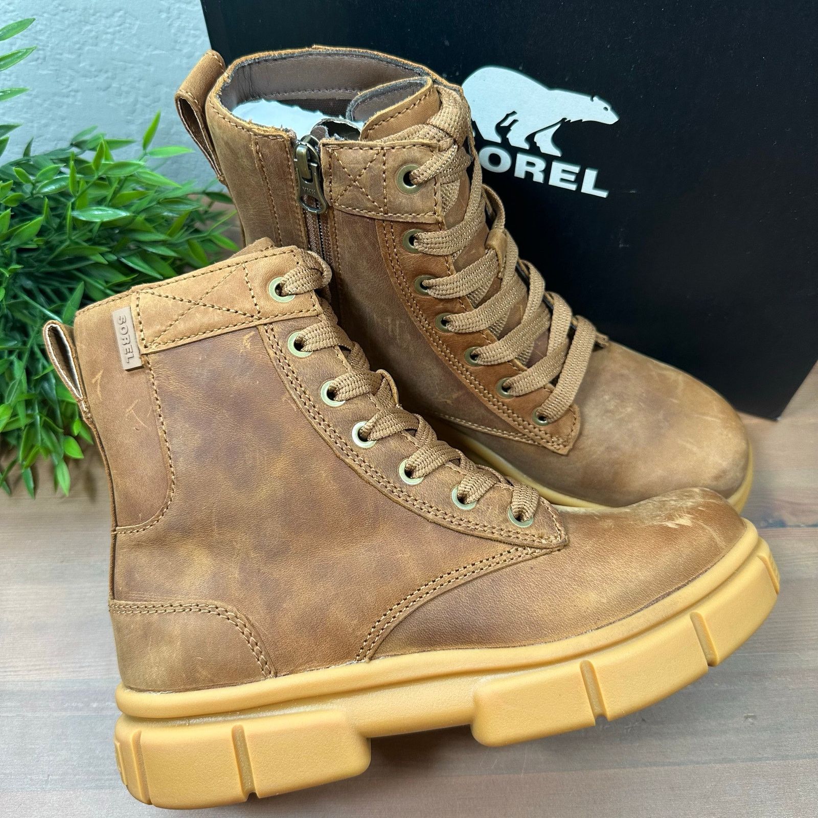 SOREL Sorel Women's Explorer STRT Lace Up Boots Size 7 Size US 7 / IT 37 - 2 Thumbnail