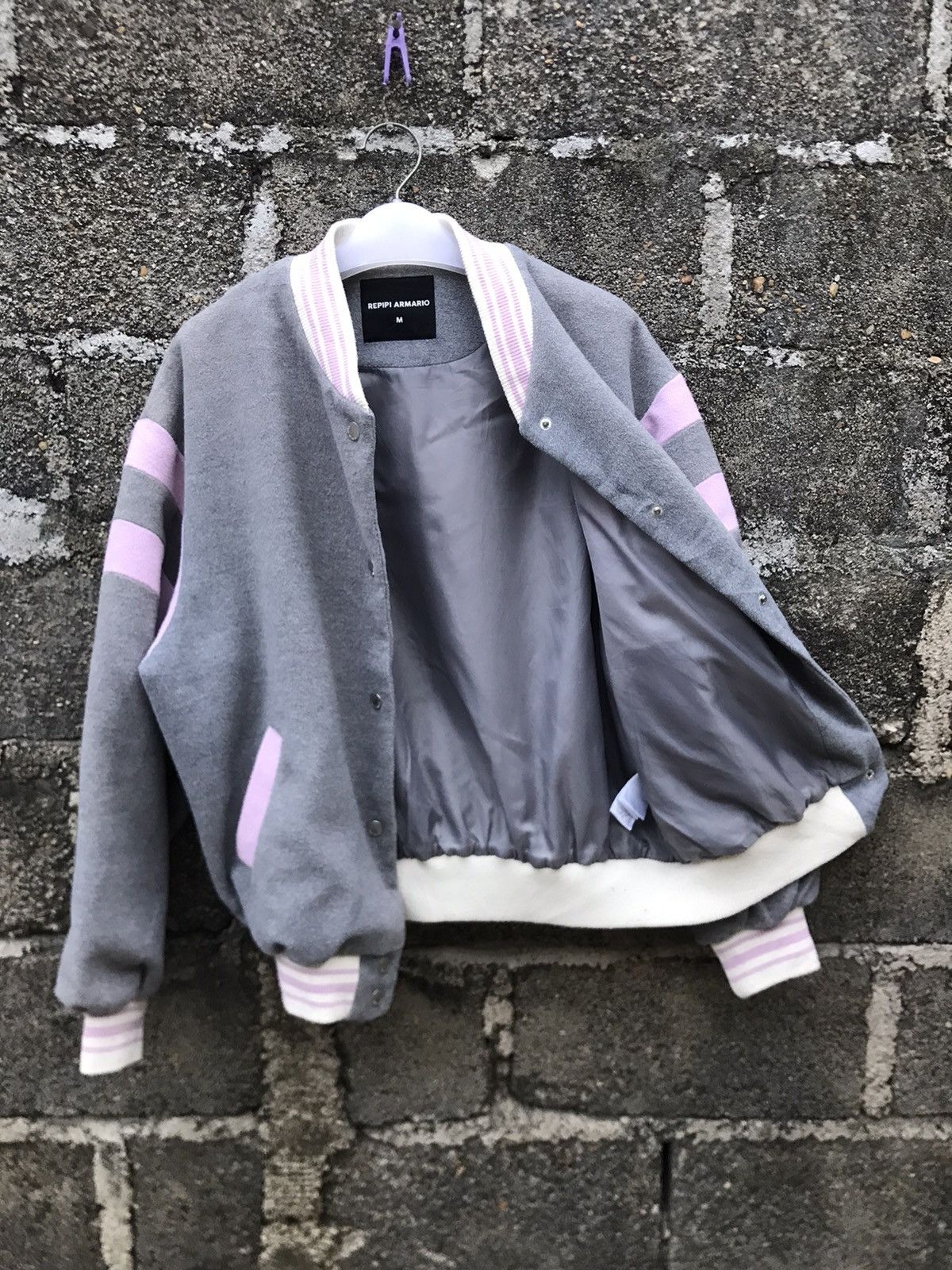 Japanese Brand 🔥Repipi Armario Varsity Jacket Size US M / EU 48-50 / 2 - 8 Thumbnail