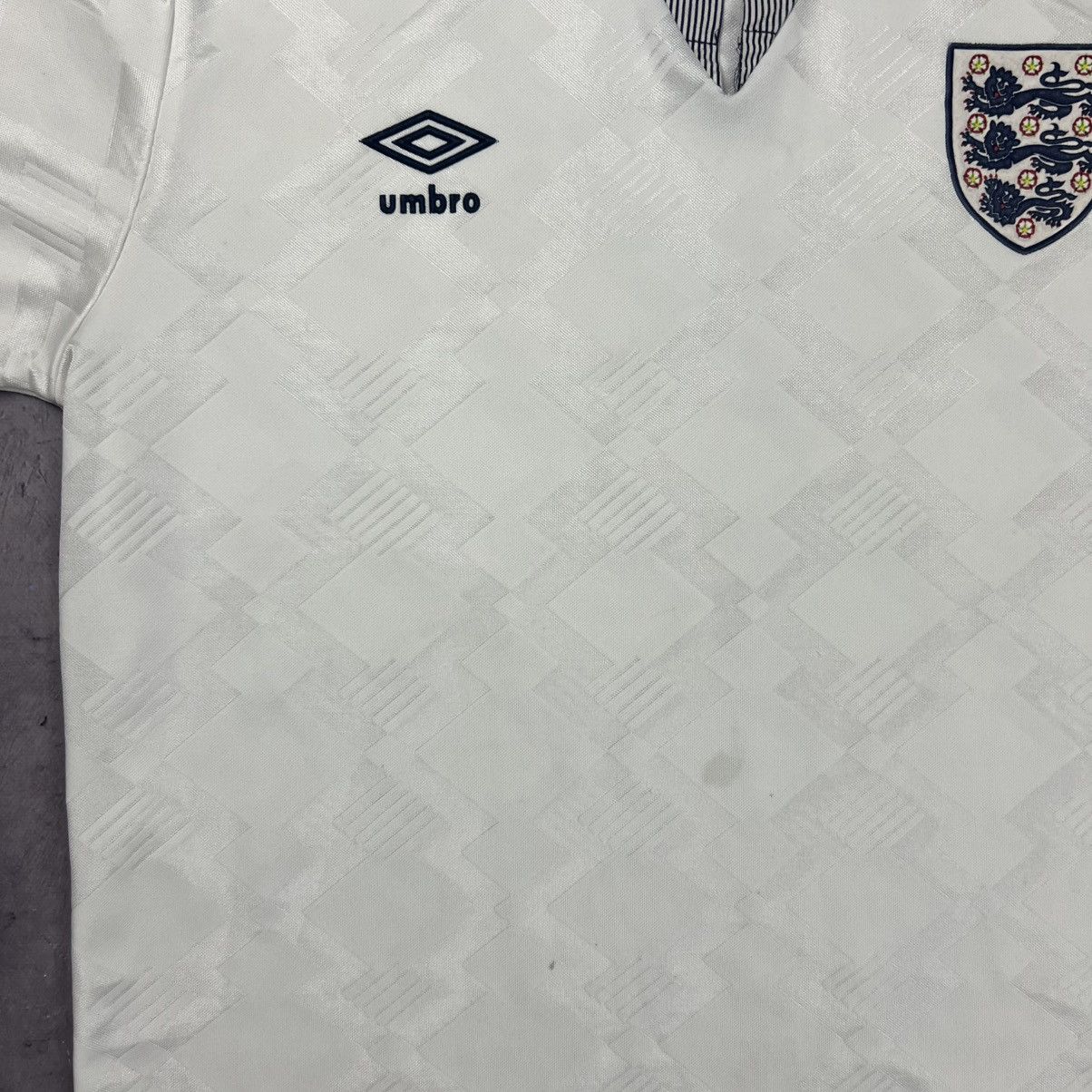 Umbro Rare! England Umbro 1990/92 Soccer Jersey Shirt 90s Size US M / EU 48-50 / 2 - 8 Thumbnail