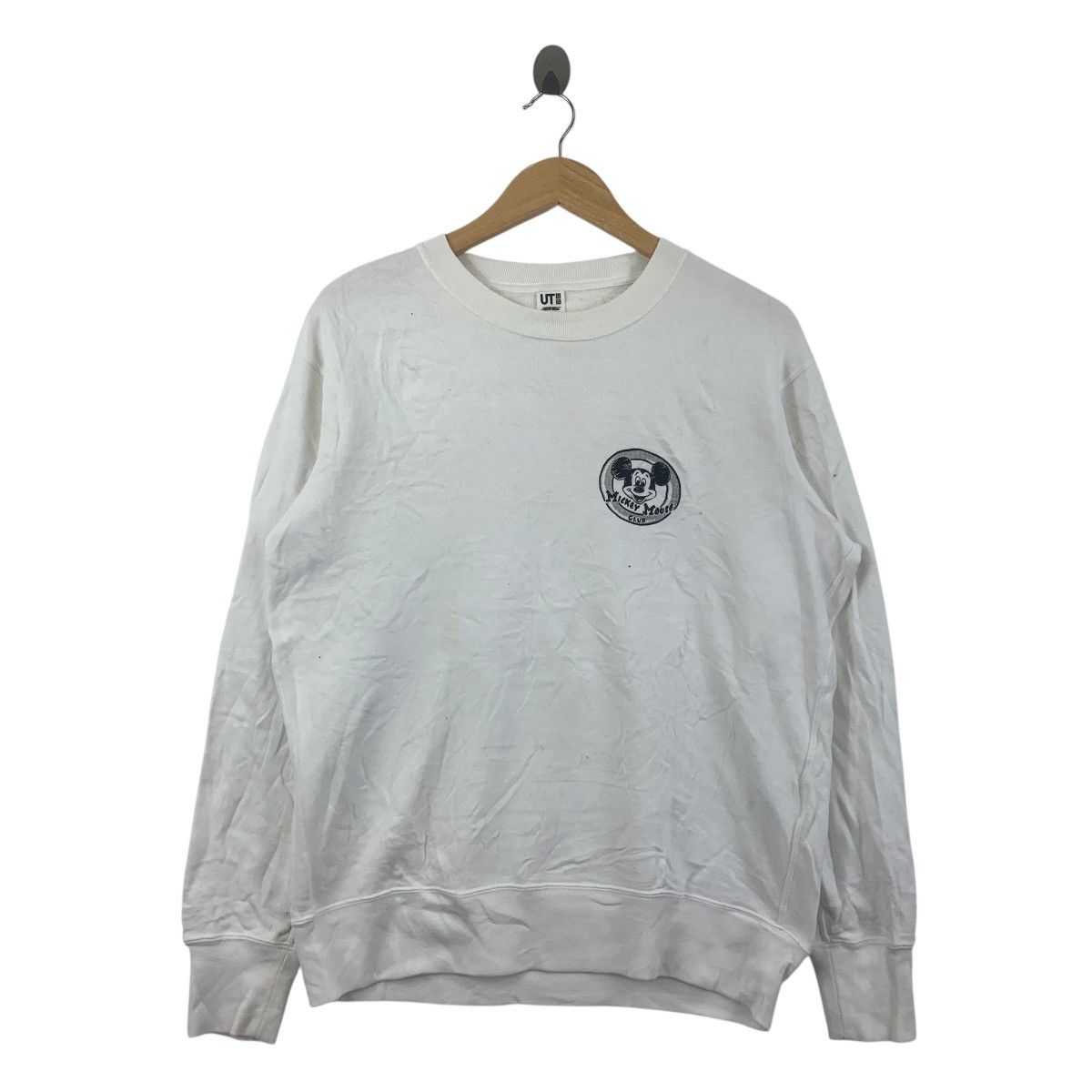 Uniqlo Vintage UNIQLO MICKY MOUSE Crewneck Pullover Sweatshirt Size US M / EU 48-50 / 2 - 1 Thumbnail