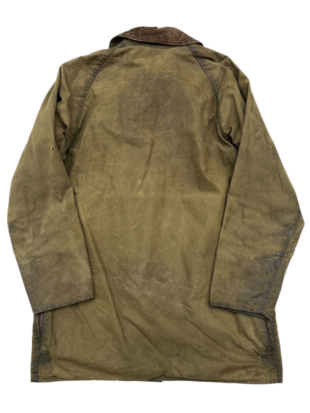 Barbour × Vintage Vtg Barbour Beaufort Jacket Zip Up Size US M / EU 48-50 / 2 - 3 Thumbnail