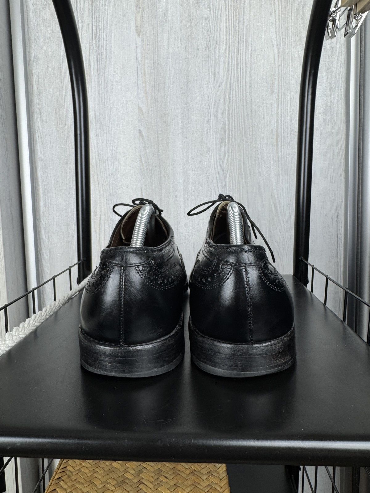 Allen Edmonds Allen Edmonds McAlister black perforated derby brogue shoes Size US 11.5 / EU 44-45 - 10 Thumbnail