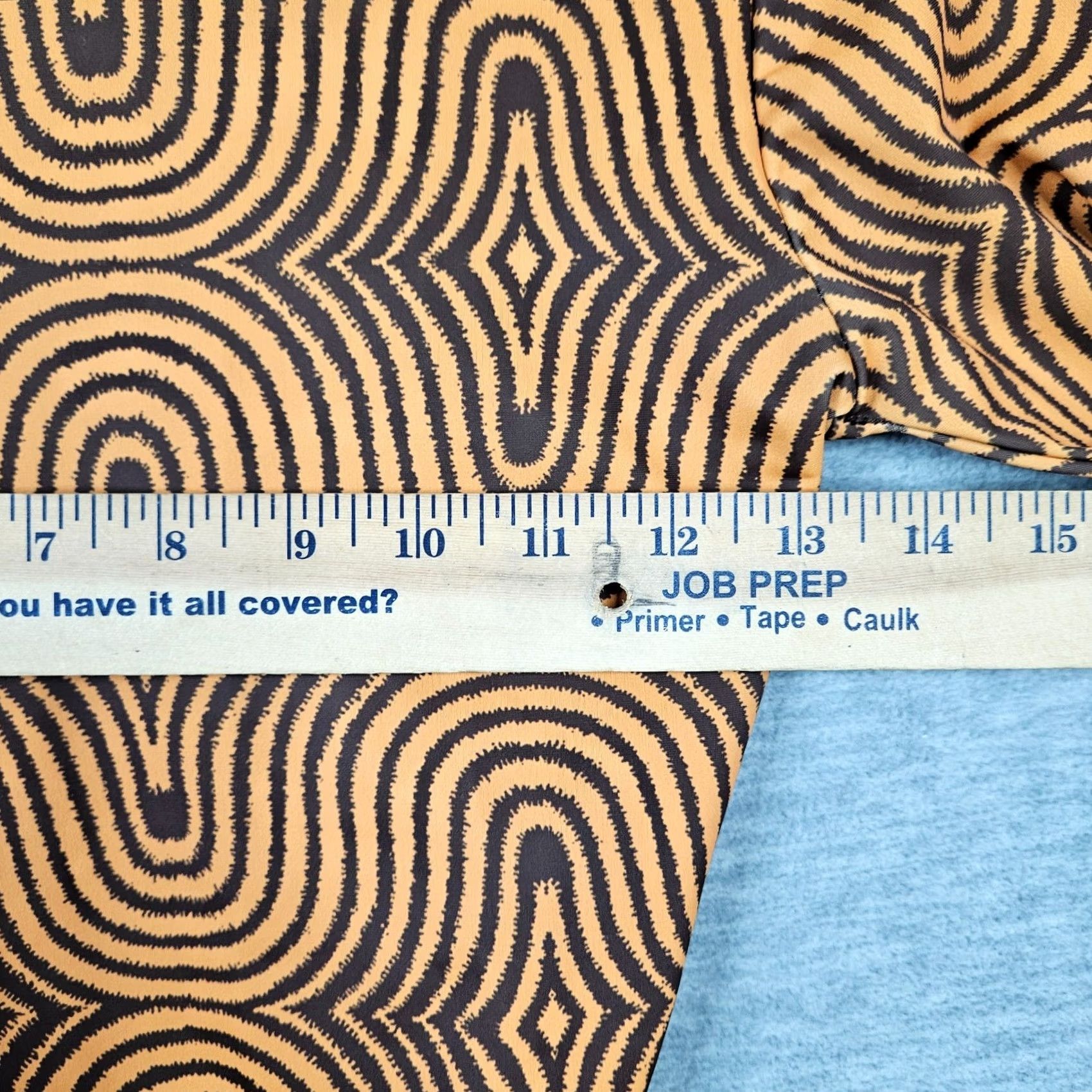 Urban Outfitters Urban Outfitters Yellow and Brown Tie-back Cropped Top Women M Shirt Short Sleeve Casual T-Shirt Size M / US 6-8 / IT 42-44 - 5 Thumbnail