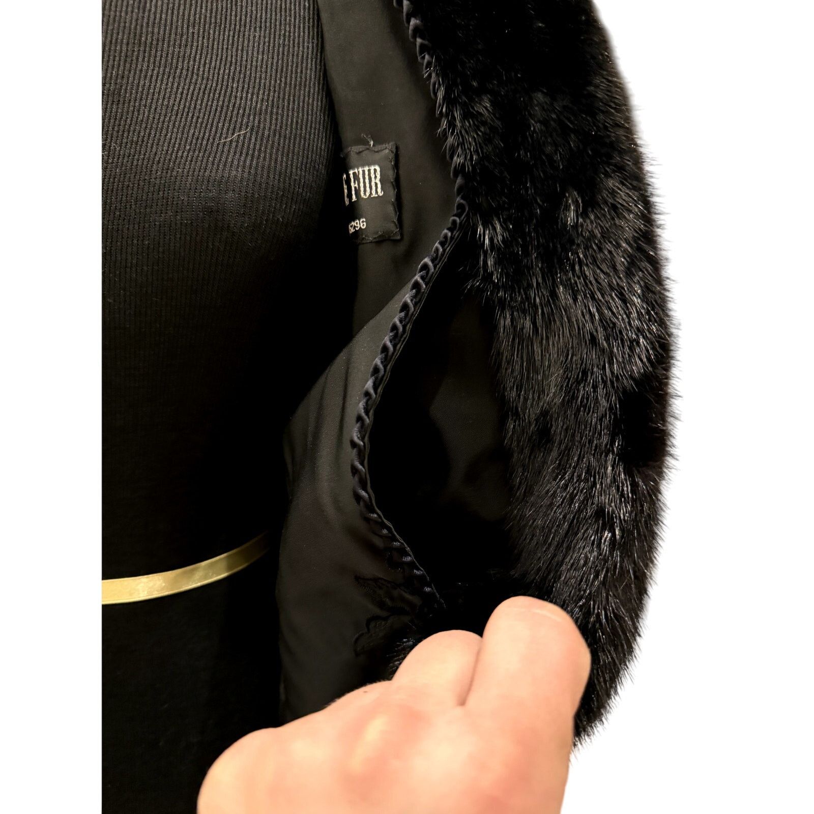Vintage Vtg '70s Mint Zibeline Fur by "Zibelline Fur"- Rare Luxury Size M / US 6-8 / IT 42-44 - 12 Thumbnail