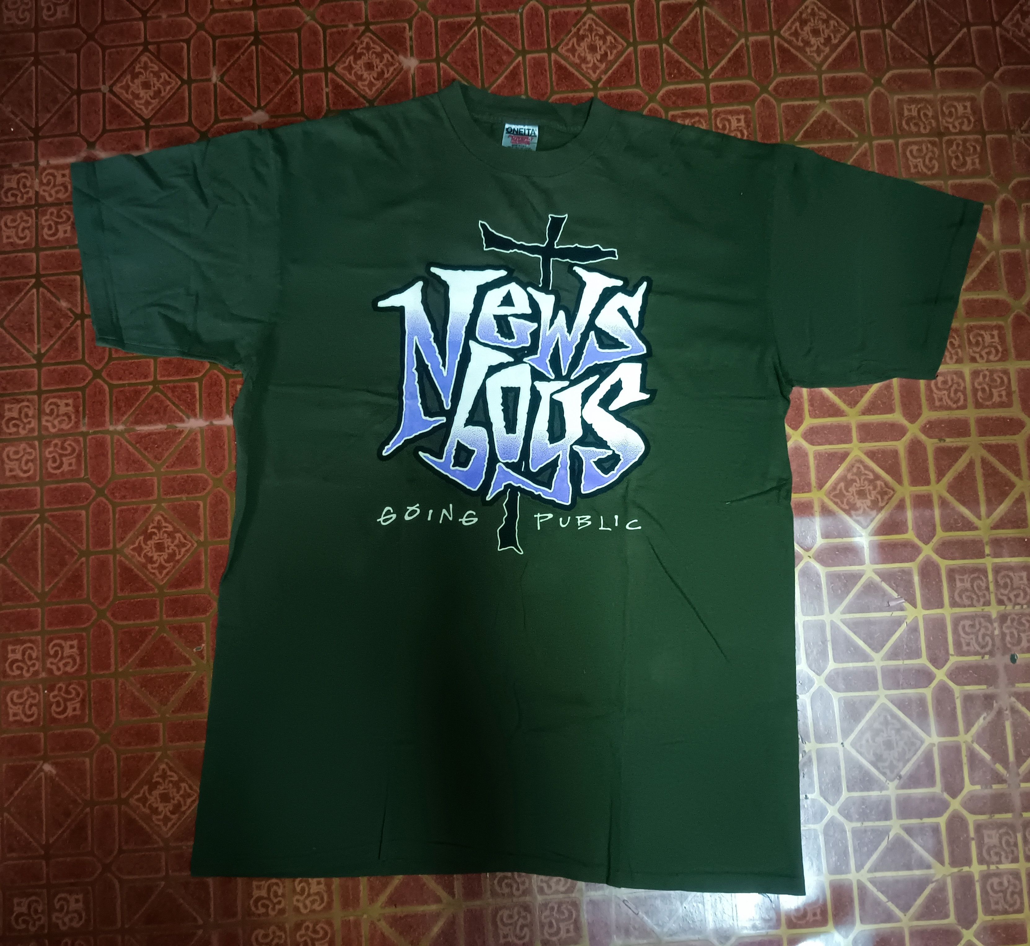 Band Tees × Vintage NewsBoys Rock Band Vintage - Going Public Tour 1995 Size US XL / EU 56 / 4 - 1 Thumbnail