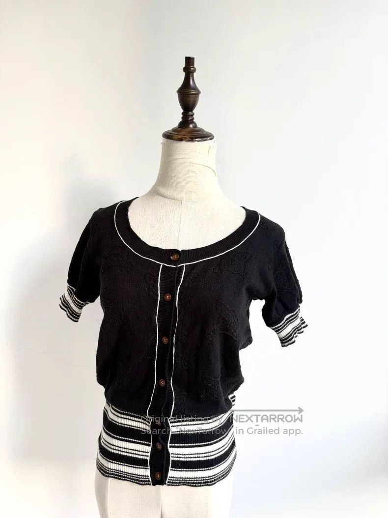 Vivienne Westwood Vivienne Westwood Vintage All-Over Saturn Short Sleeve Kni Size M / US 6-8 / IT 42-44 - 3 Thumbnail