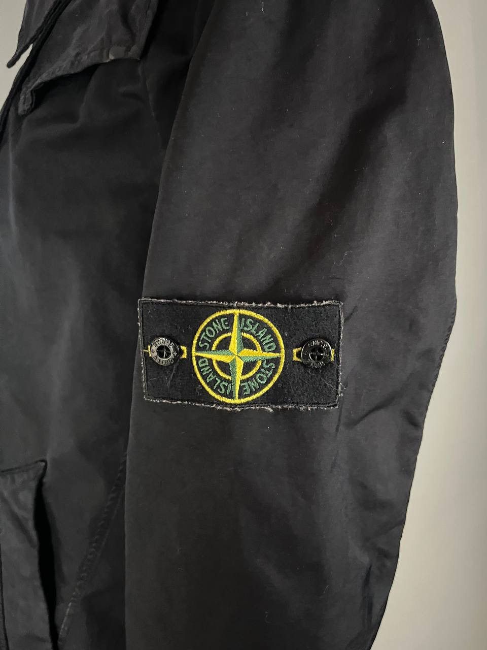 Stone Island Stone Island AW 08/09 Davit Trench Coat Jacket Black Size US L / EU 52-54 / 3 - 9 Thumbnail