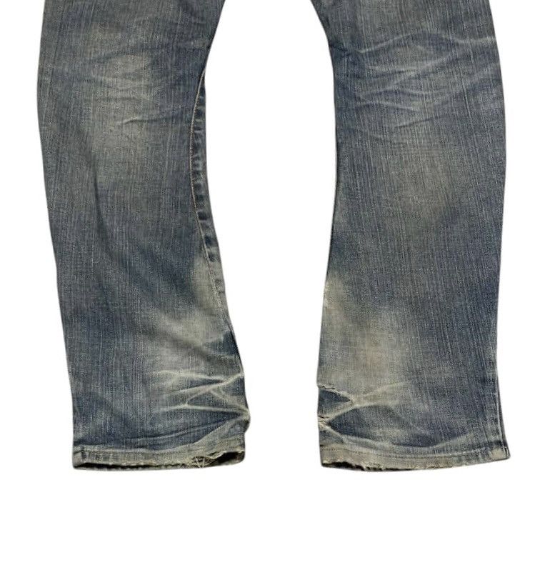 Edwin Vintage Edwin Curve Leg Jeans Distressed Size US 30 / EU 46 - 11 Thumbnail