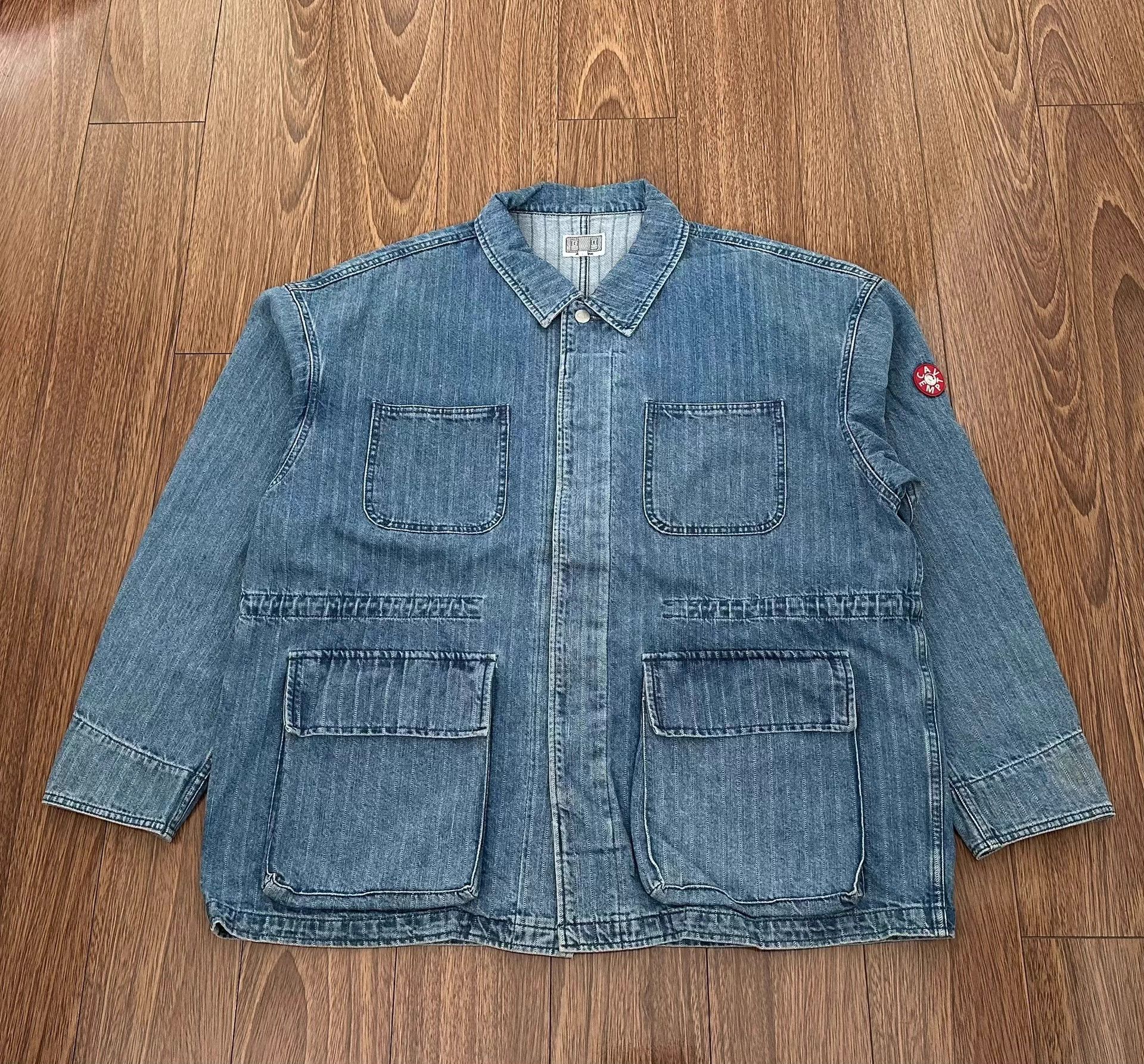 Other C.E Denim Herringbone Oversized Washed Japan XL Minor Stains Size US XL / EU 56 / 4 - 1 Thumbnail