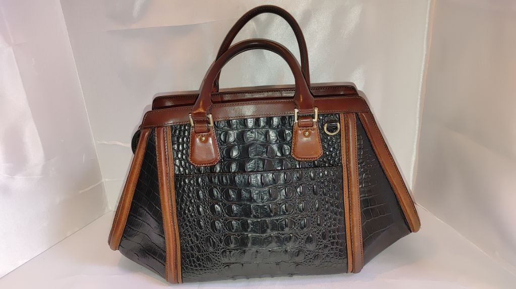 BRAHMIN Brahmin Arden Tortoise Melbourne Satchel Size ONE SIZE - 8 Thumbnail