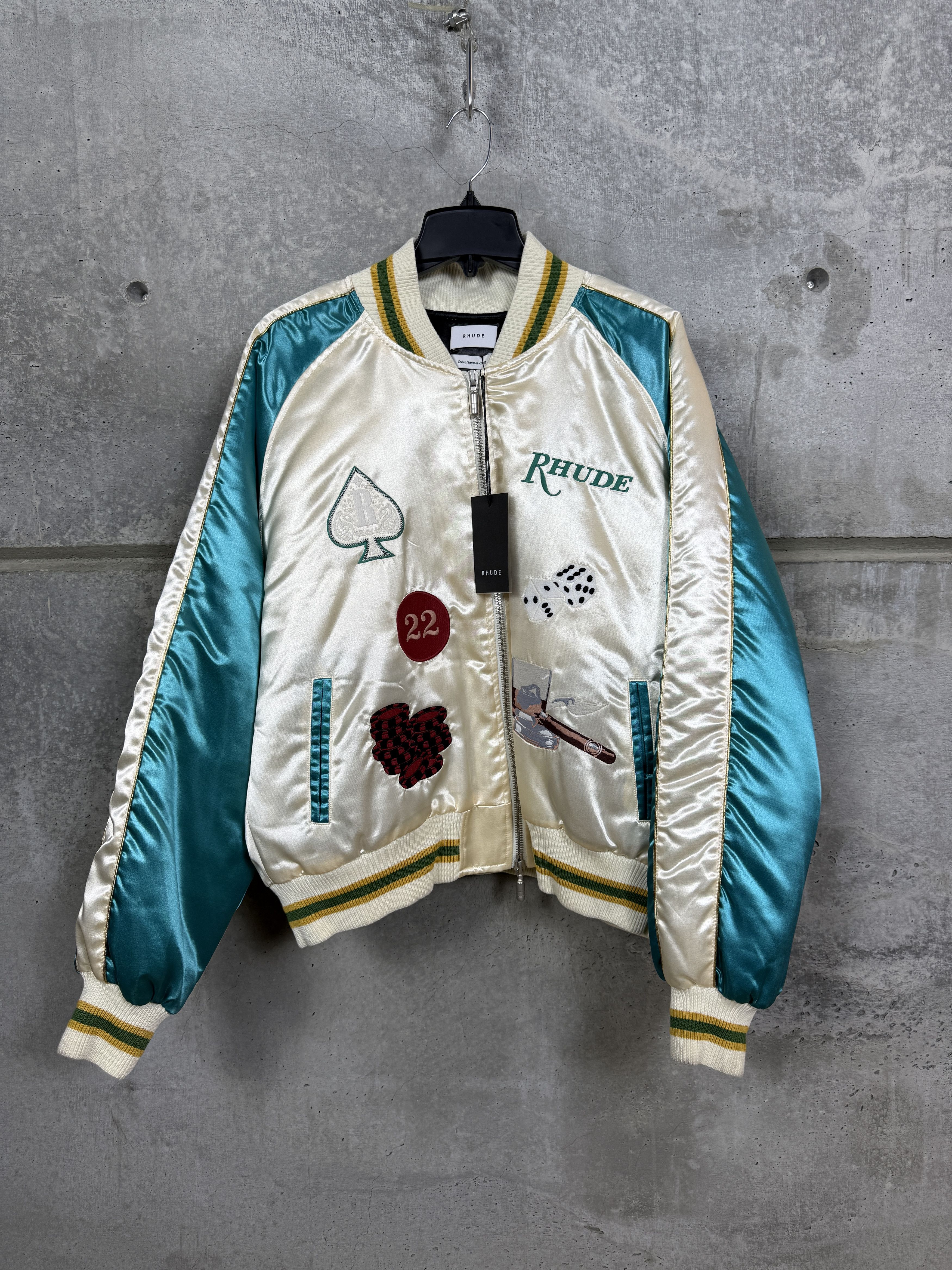 Rhude $1895 Rhude Smoking Jacket casino gambler Size US XL / EU 56 / 4 - 4 Thumbnail