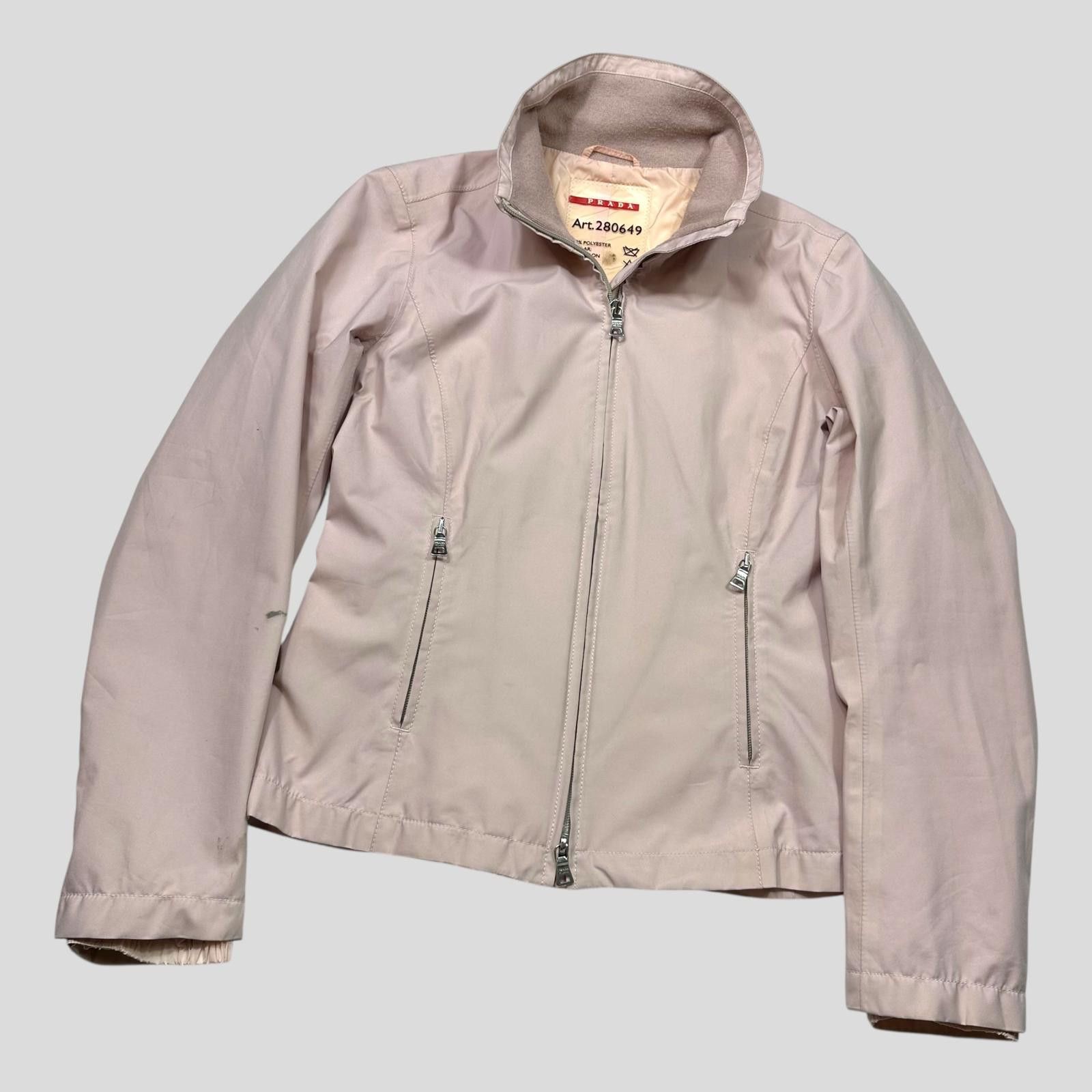 Prada Prada Sport 00’s Dusty Pink Goretex Technical Jacket - IT42 Size S / US 4 / IT 40 - 3 Thumbnail